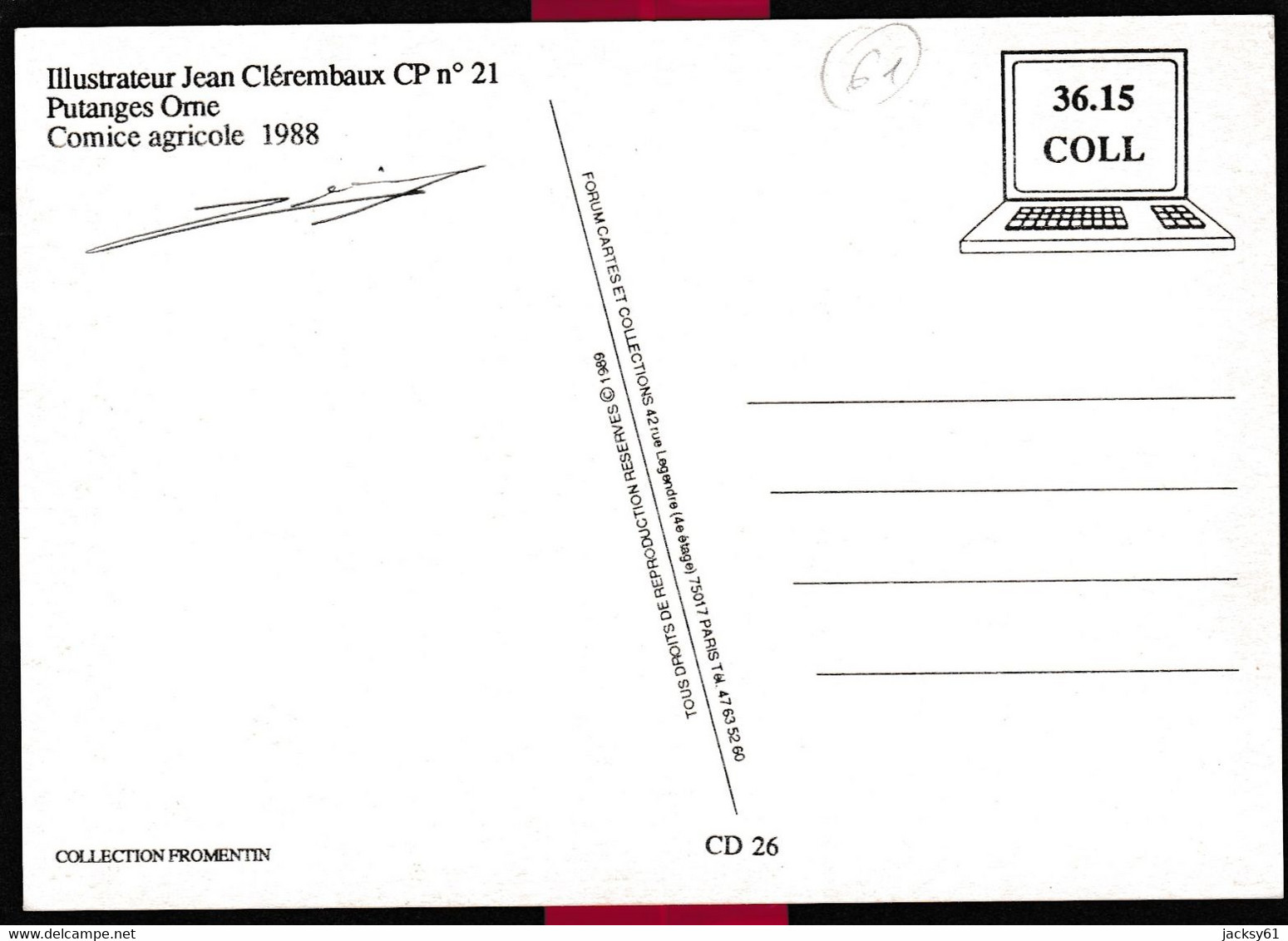 61 - Putanges - Comice Agricole 1988 - Putanges