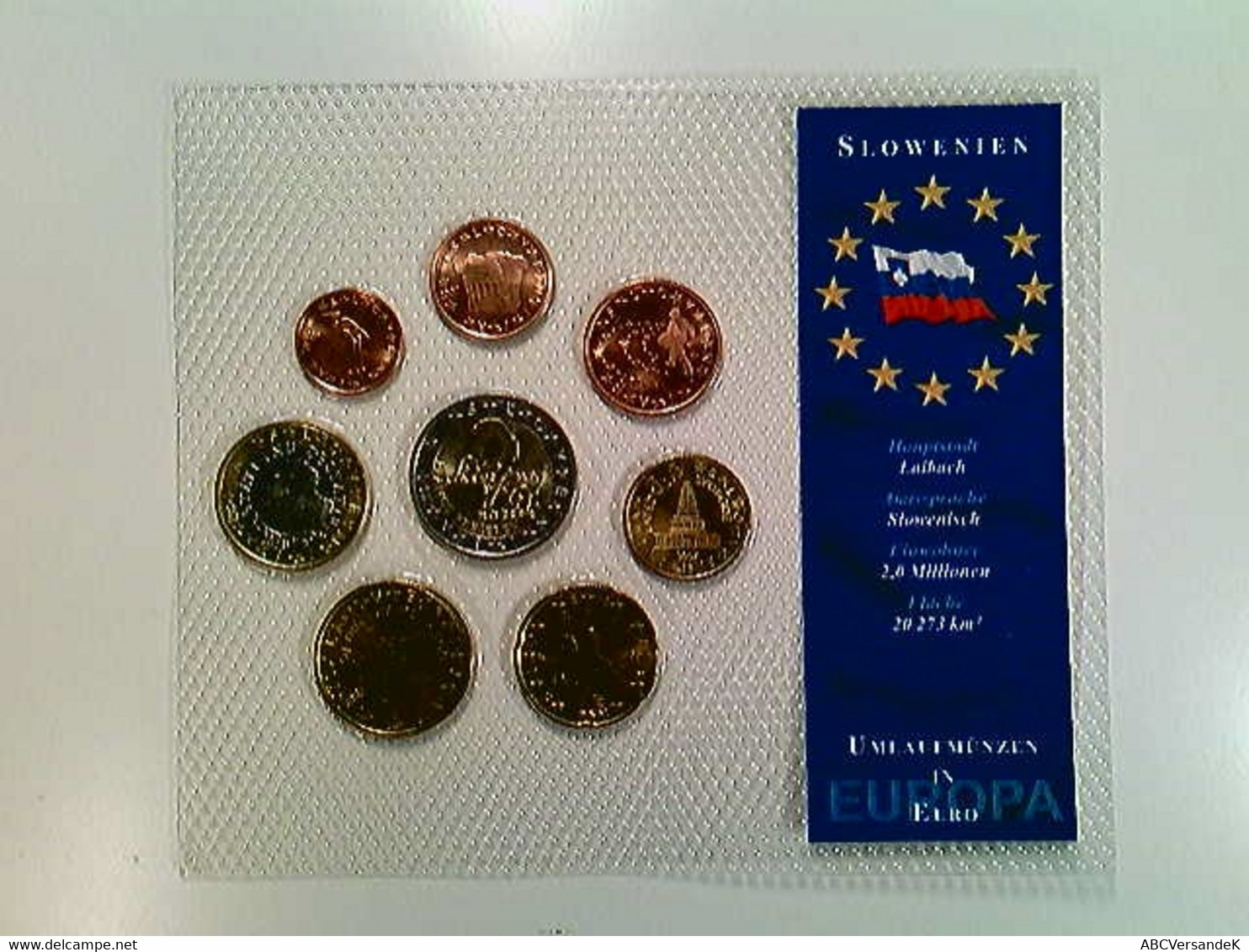 Euro-Münzsatz, Slowenien, 2007 - Numismatiek