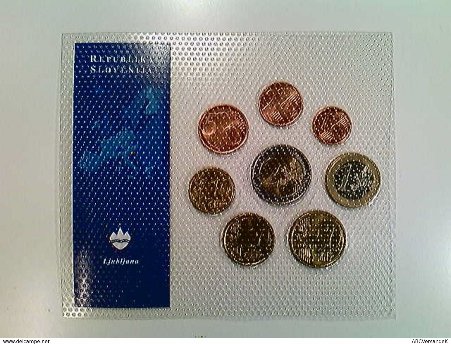 Euro-Münzsatz, Slowenien, 2007 - Numismatik