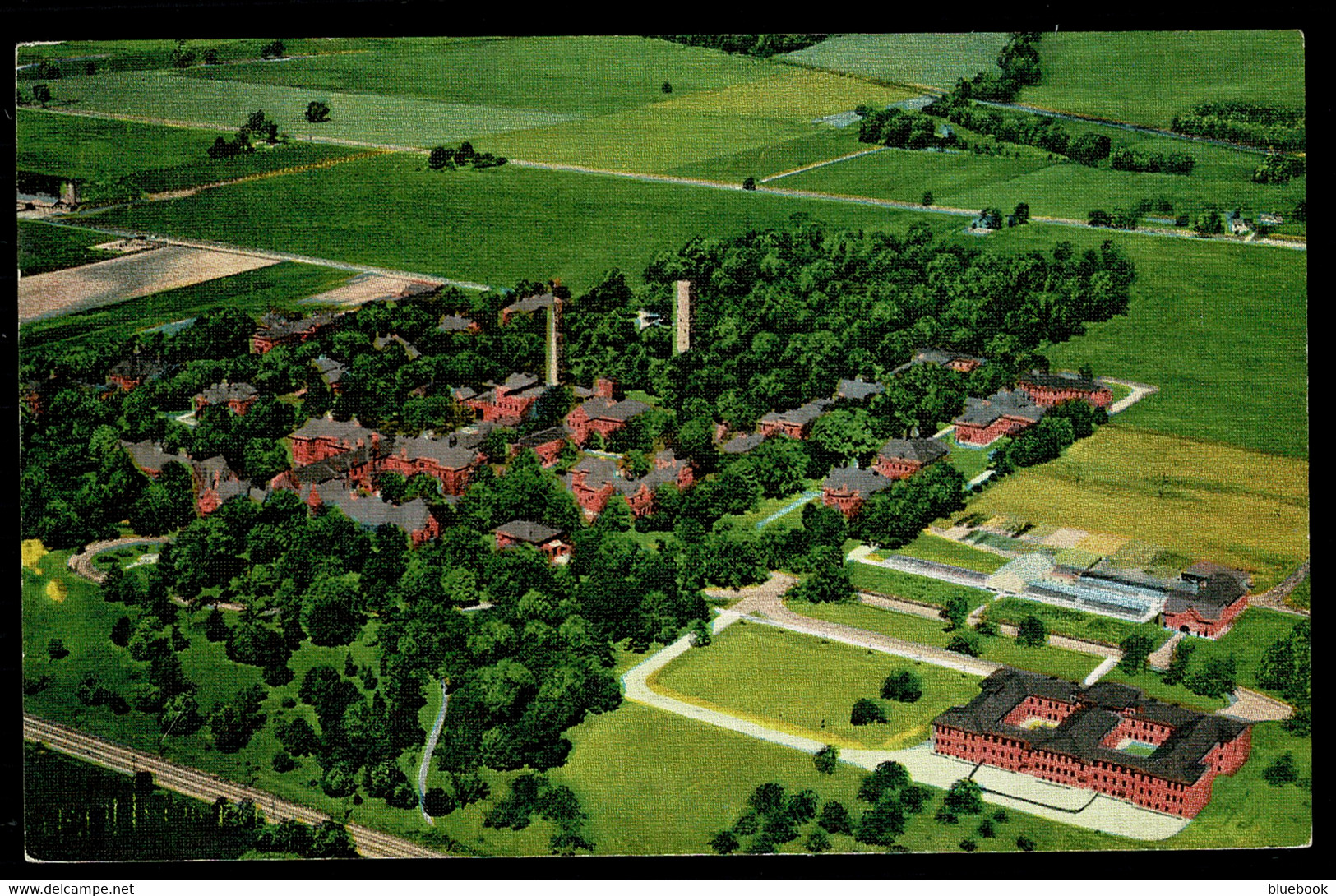 Ref 1594 -  1939 Postcard - Easthaven Indiana State Hospital - Richmond USA - Otros & Sin Clasificación