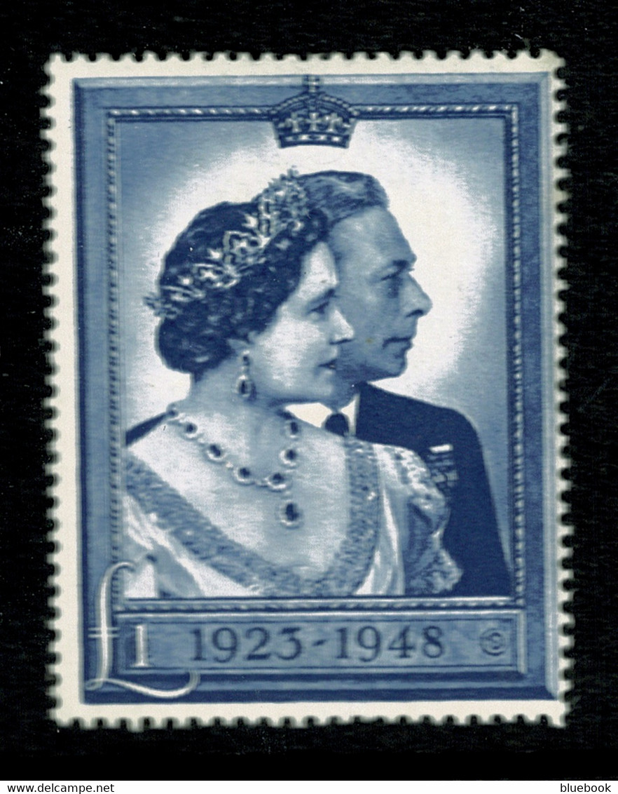 Ref 1595 - GB - KGVI 1948 £1 Silver Wedding Stamp - MNH - Ongebruikt