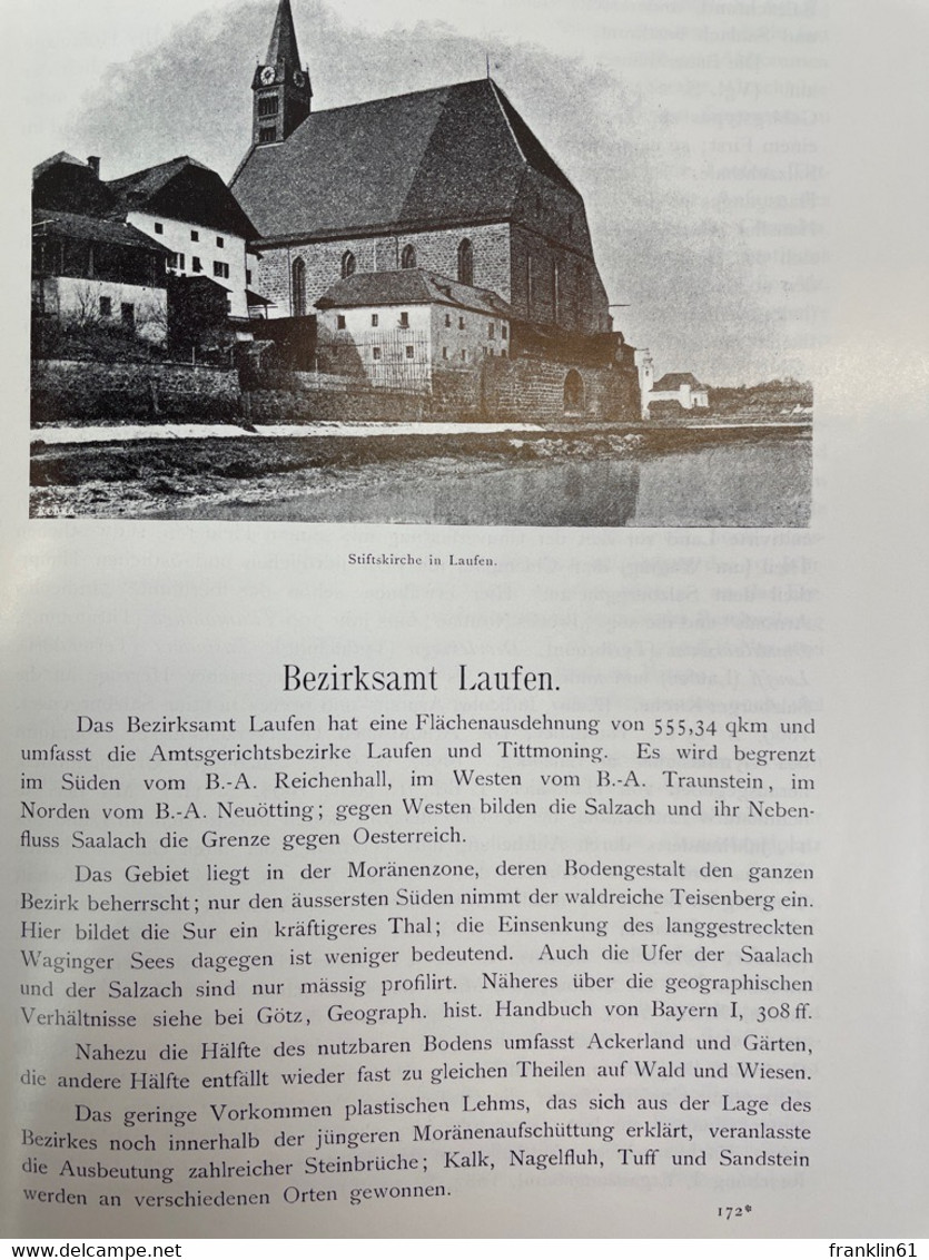 Die Kunstdenkmale des Regierungsbezirkes Oberbayern; IX.Theil, Bezirksamt Laufen, Bezirksamt Berchtesgaden