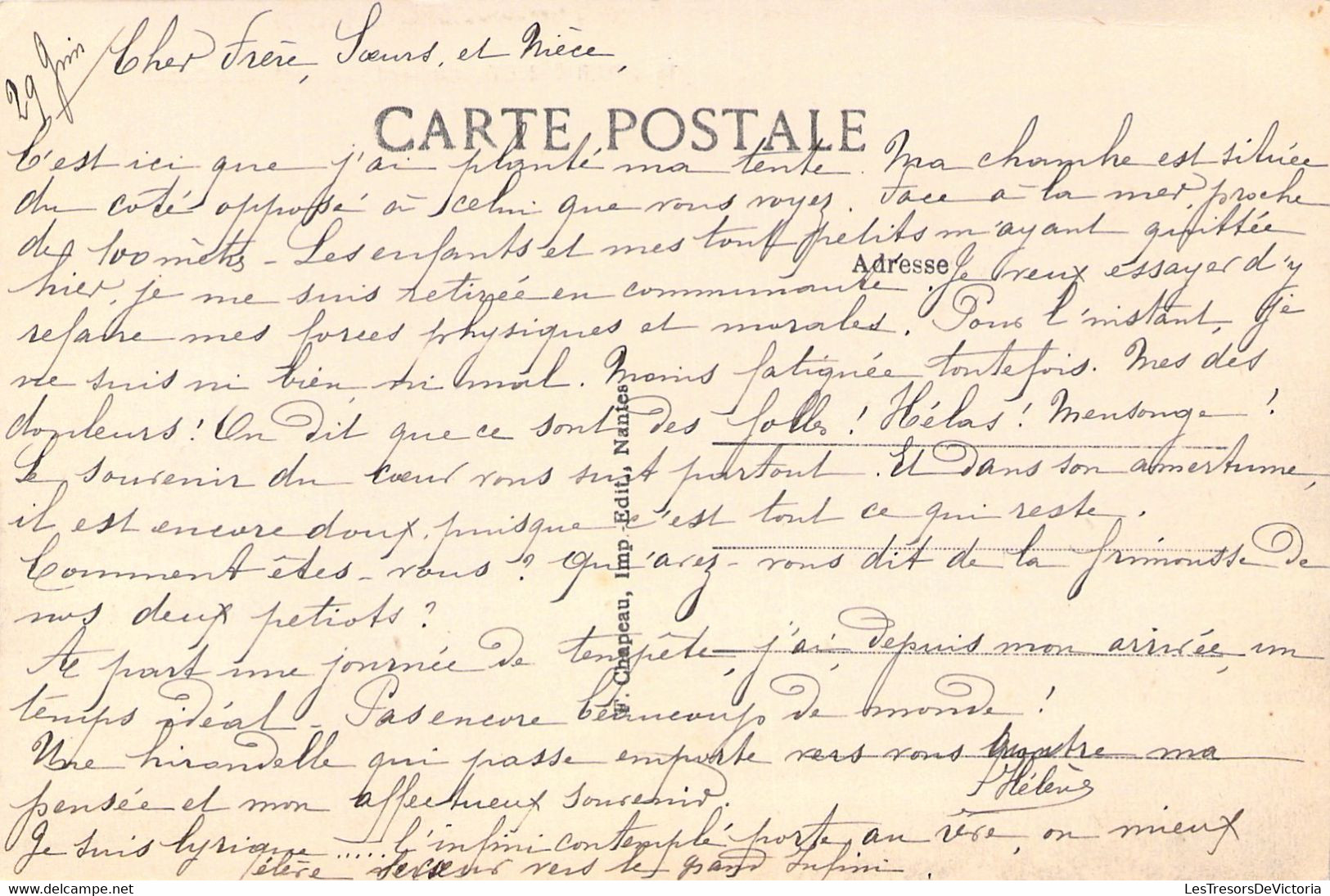 44 - PORNICHET - LA VILLA DONAT - Carte Postale Ancienne - Pornichet