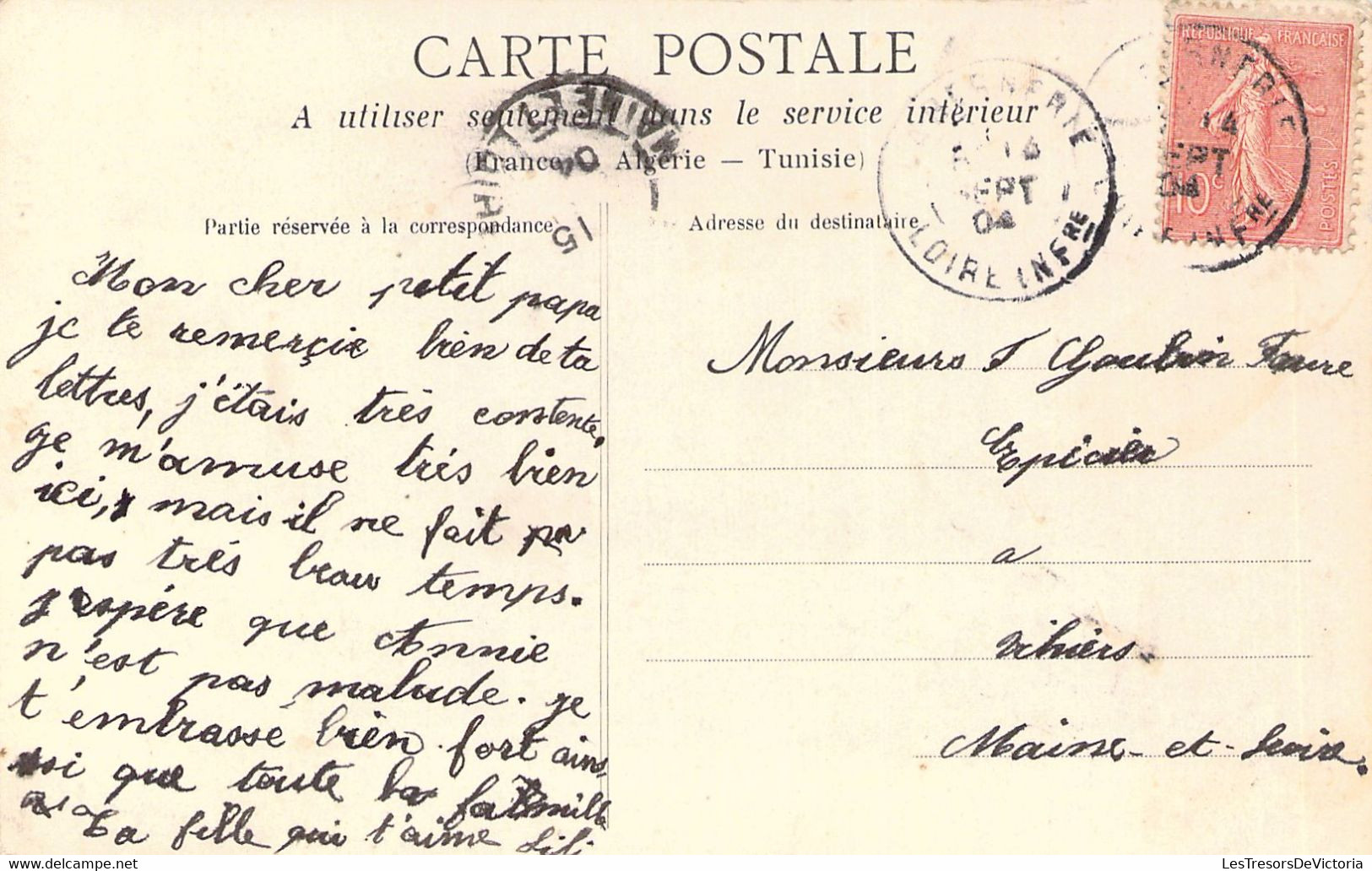 44 - PREFAILLES - Vue Générale - Carte Postale Ancienne - Préfailles