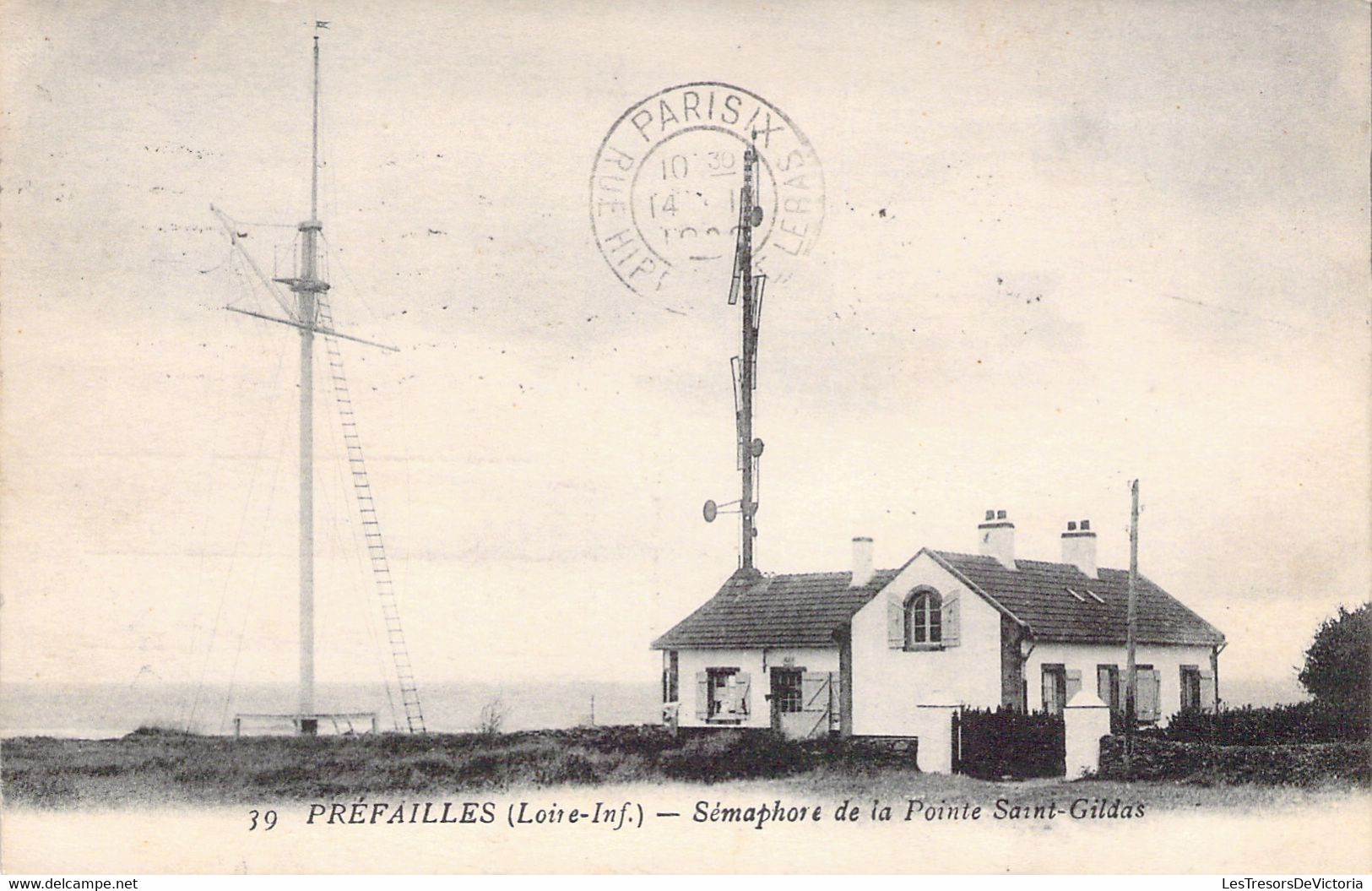 44 - PREFAILLES - Sémaphore De La Pointe Saint Gildas - Carte Postale Ancienne - Préfailles