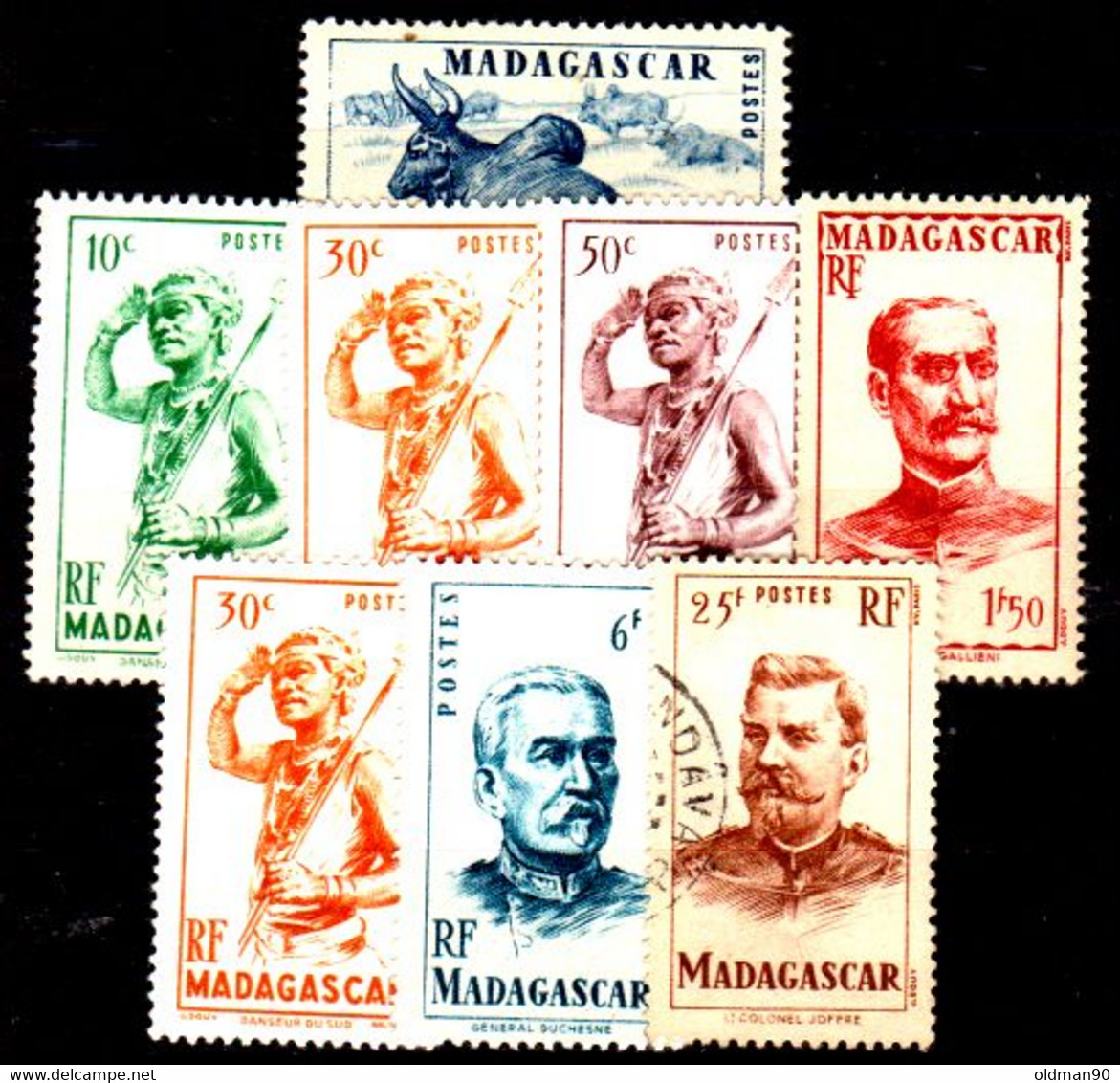 Madagascar -44- POST STAMPS, Issued By 1946 - Quality In Your Opinion. - Altri & Non Classificati