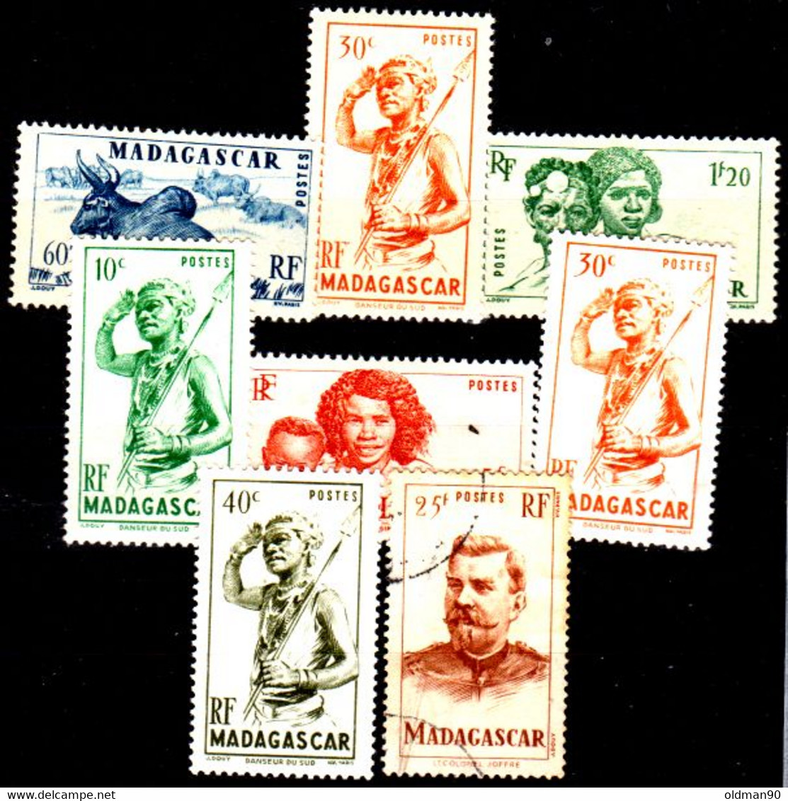 Madagascar -45- POST STAMPS, Issued By 1946 - Quality In Your Opinion. - Andere & Zonder Classificatie