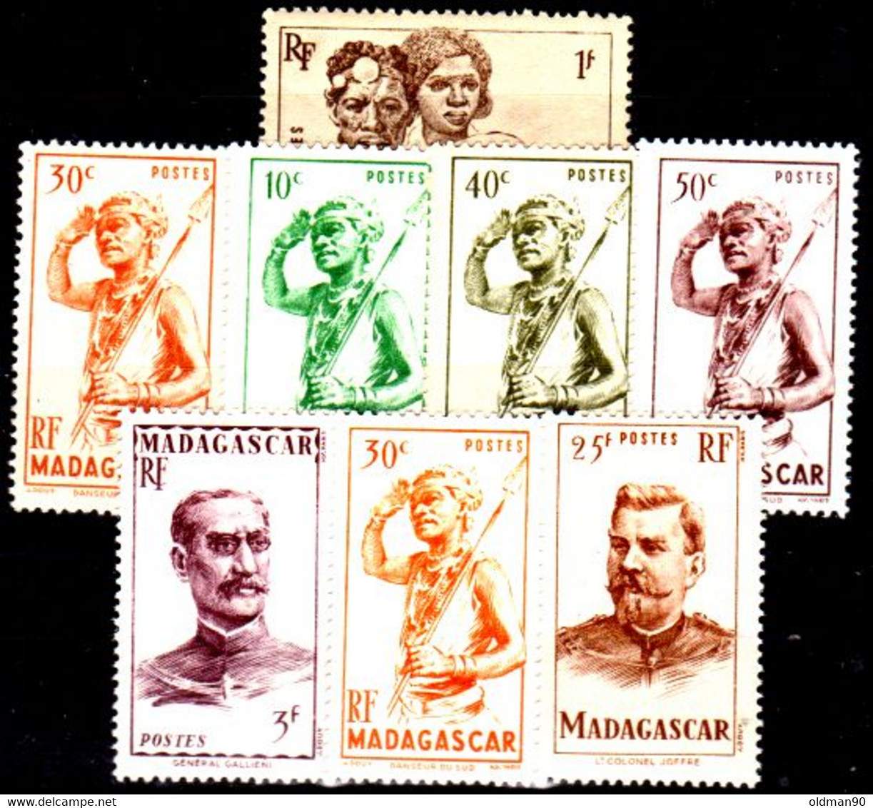 Madagascar -47- POST STAMPS, Issued By 1946 - Quality In Your Opinion. - Other & Unclassified