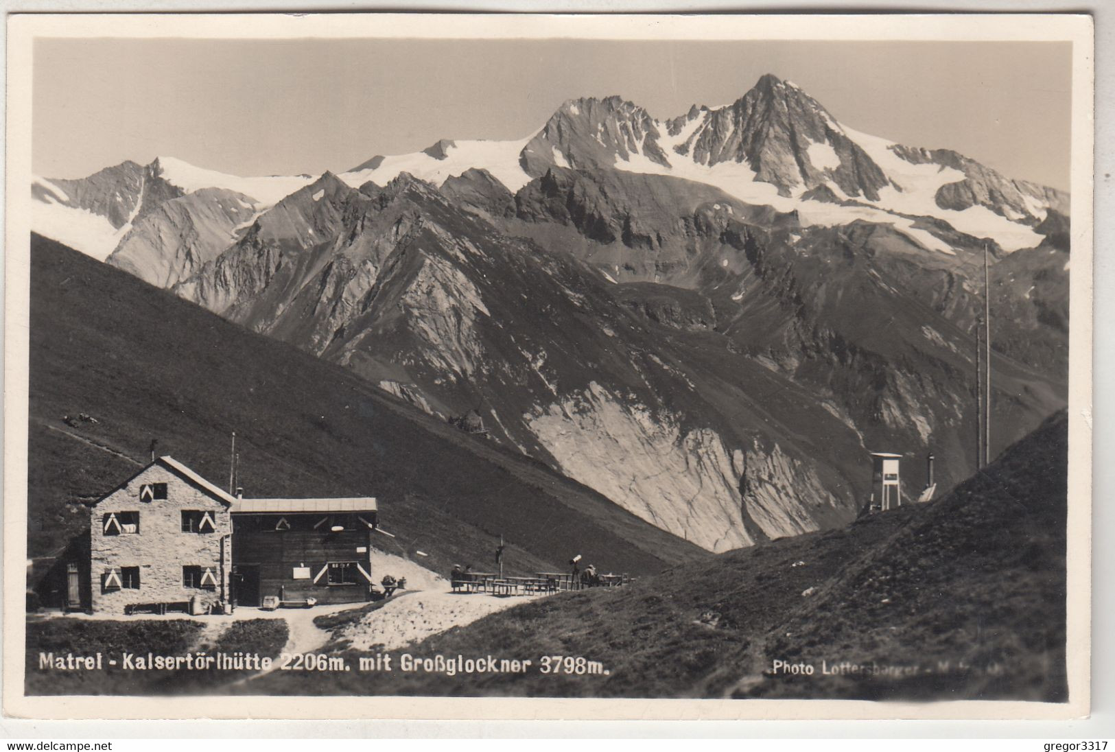 C3985) MATREI - Kalserhütte -mit Großglockner - ALT - Matrei Am Brenner