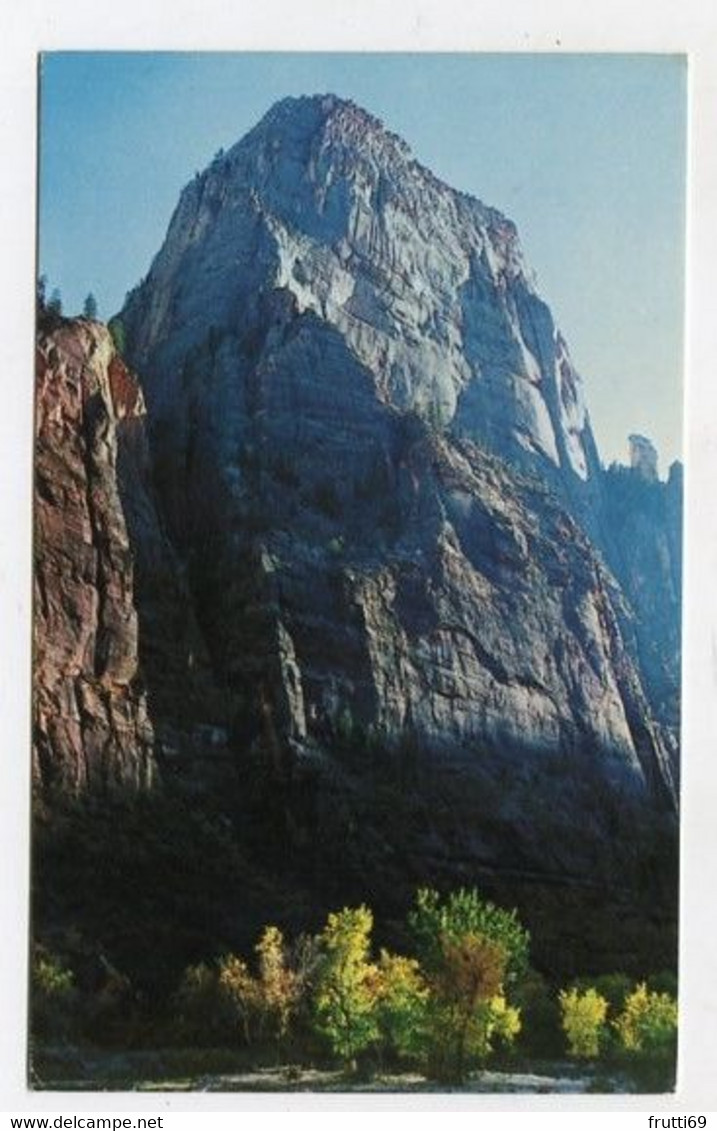 AK 110801 USA - Utah - Zion National Park - The Great White Throne - Zion