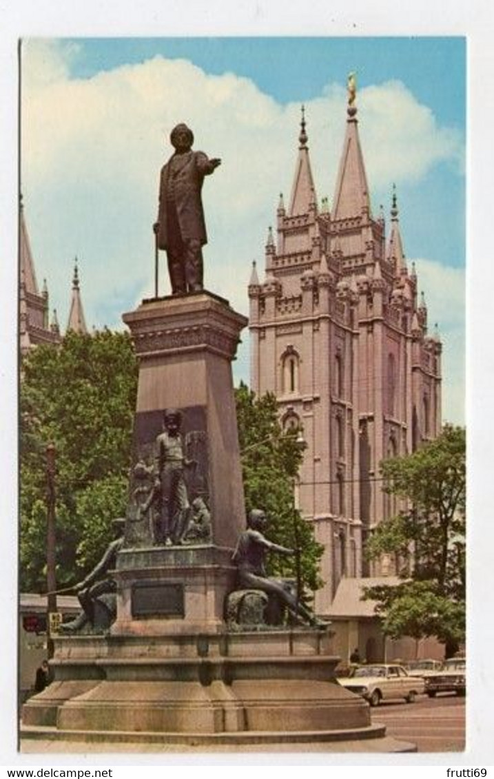 AK 110809 USA - Utah - Salt Lake City - Brigham Young Monument - Salt Lake City