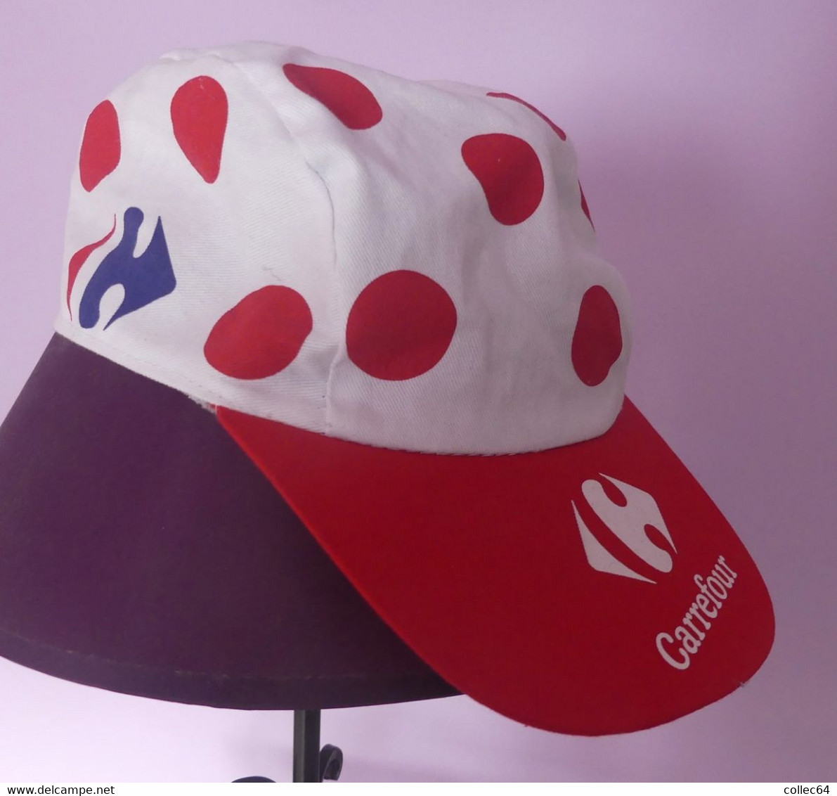Casquette Publicitaire Carrefour, Sponsor Du Tour De France - Gorras