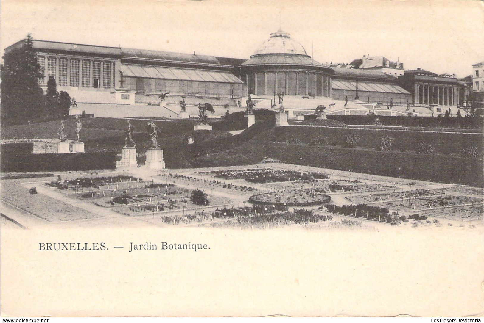 BRUXELLES - Jardin Botanique - Carte Postale Ancienne - Parks, Gärten