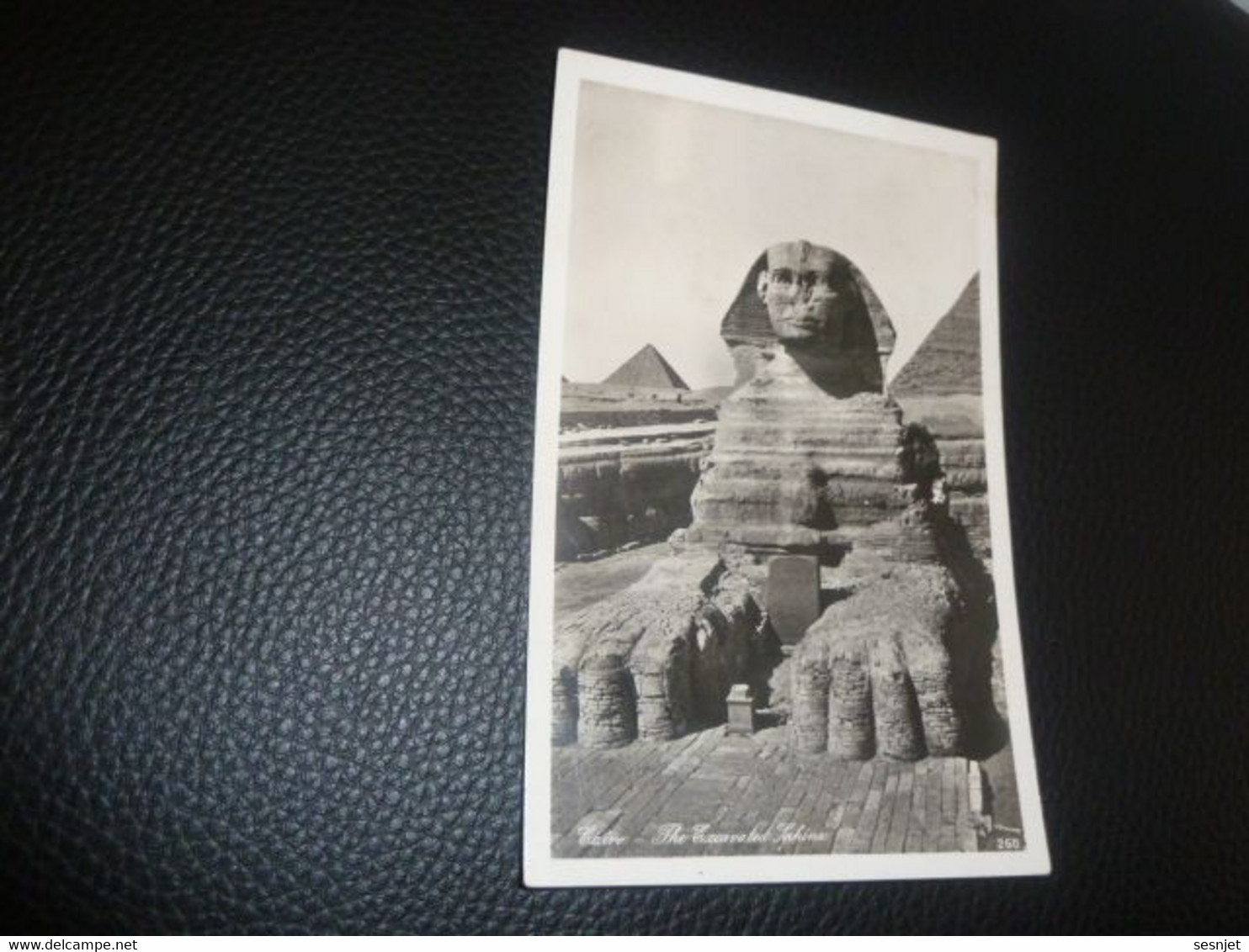 Le Caire - The Excavated Sphinx - 260 - Editions Lehnert - Landrock - Année 1960 - - Sphynx
