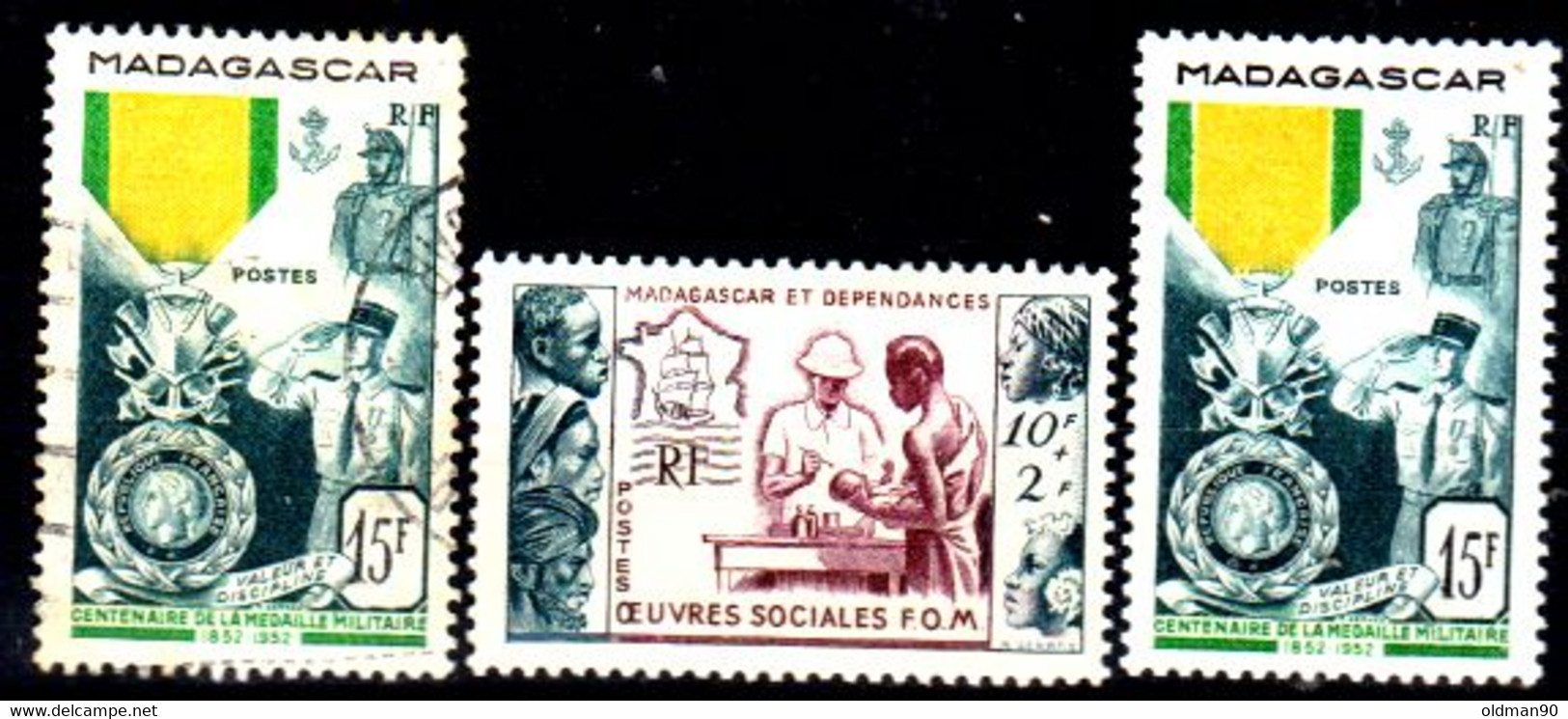 Madagascar -54- POST STAMPS, Issued By 1950-1952 - Quality In Your Opinion. - Other & Unclassified