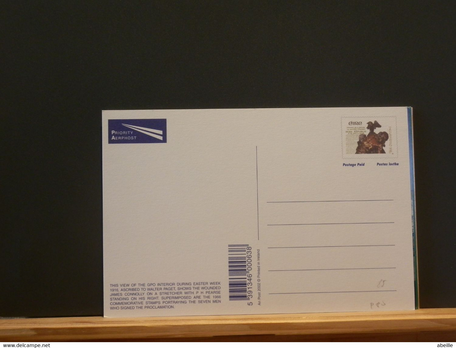 ENTIER/84   POSTCARD  EIRE XX - Postal Stationery