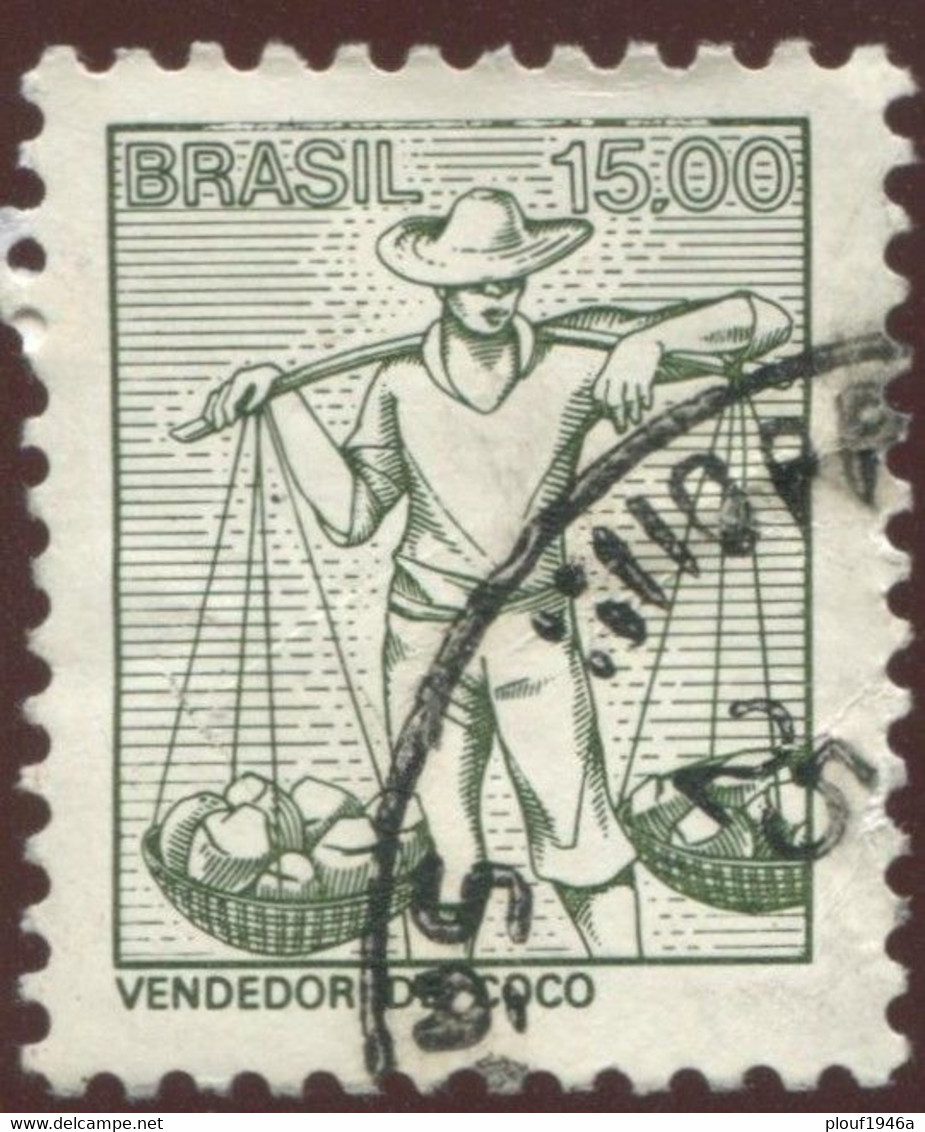 Pays :  74,1 (Brésil)             Yvert Et Tellier N°:   ??? (o) / Michel 1609 Y - Used Stamps