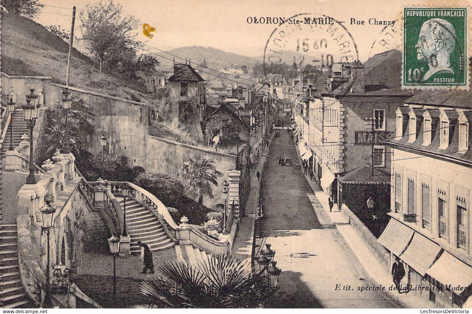 FRANCE - 45 - OLORON STE MARIE - Rue Chanzy - Carte Postale Ancienne - Autres & Non Classés