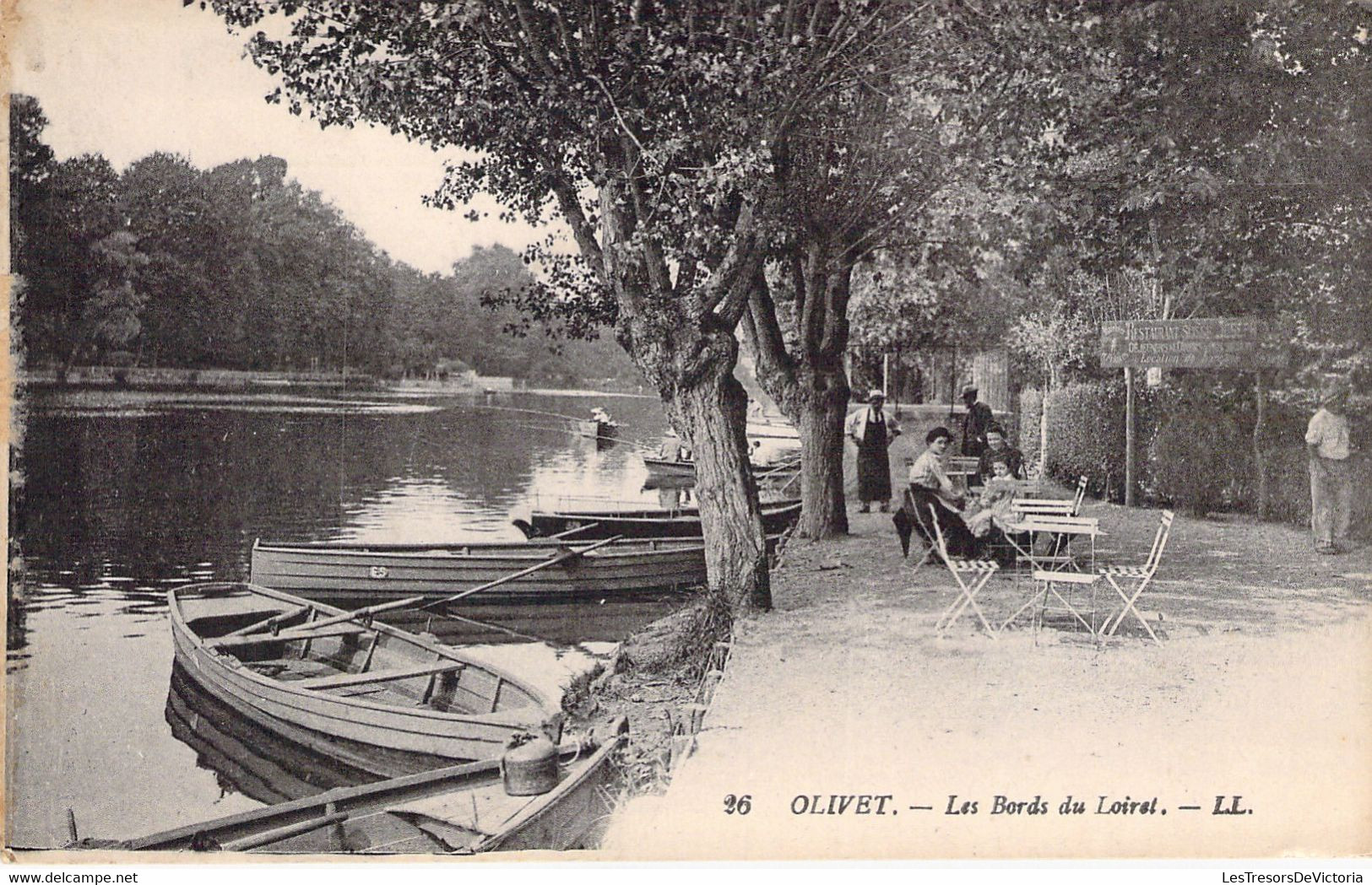 FRANCE - 45 - OLIVET - Les Bords Du Loiret - LL - Carte Postale Ancienne - Other & Unclassified