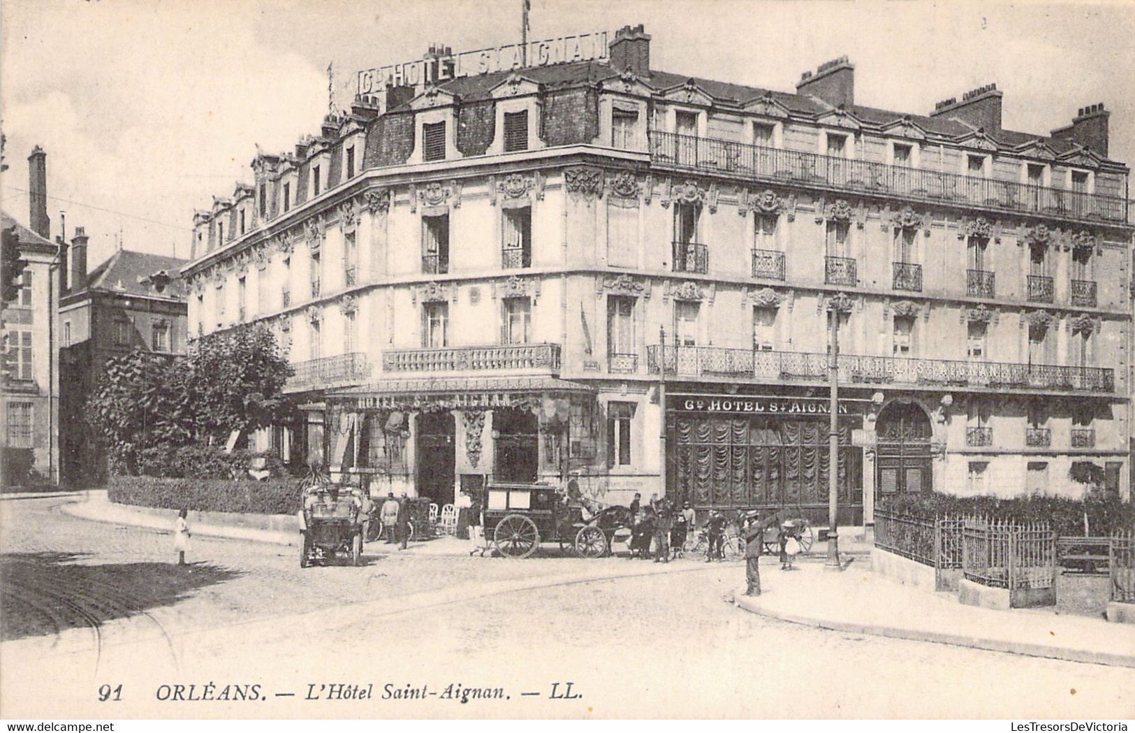 FRANCE - 45 - ORLEANS - L'Hôtel Saint Aignan - LL - Carte Postale Ancienne - Orleans