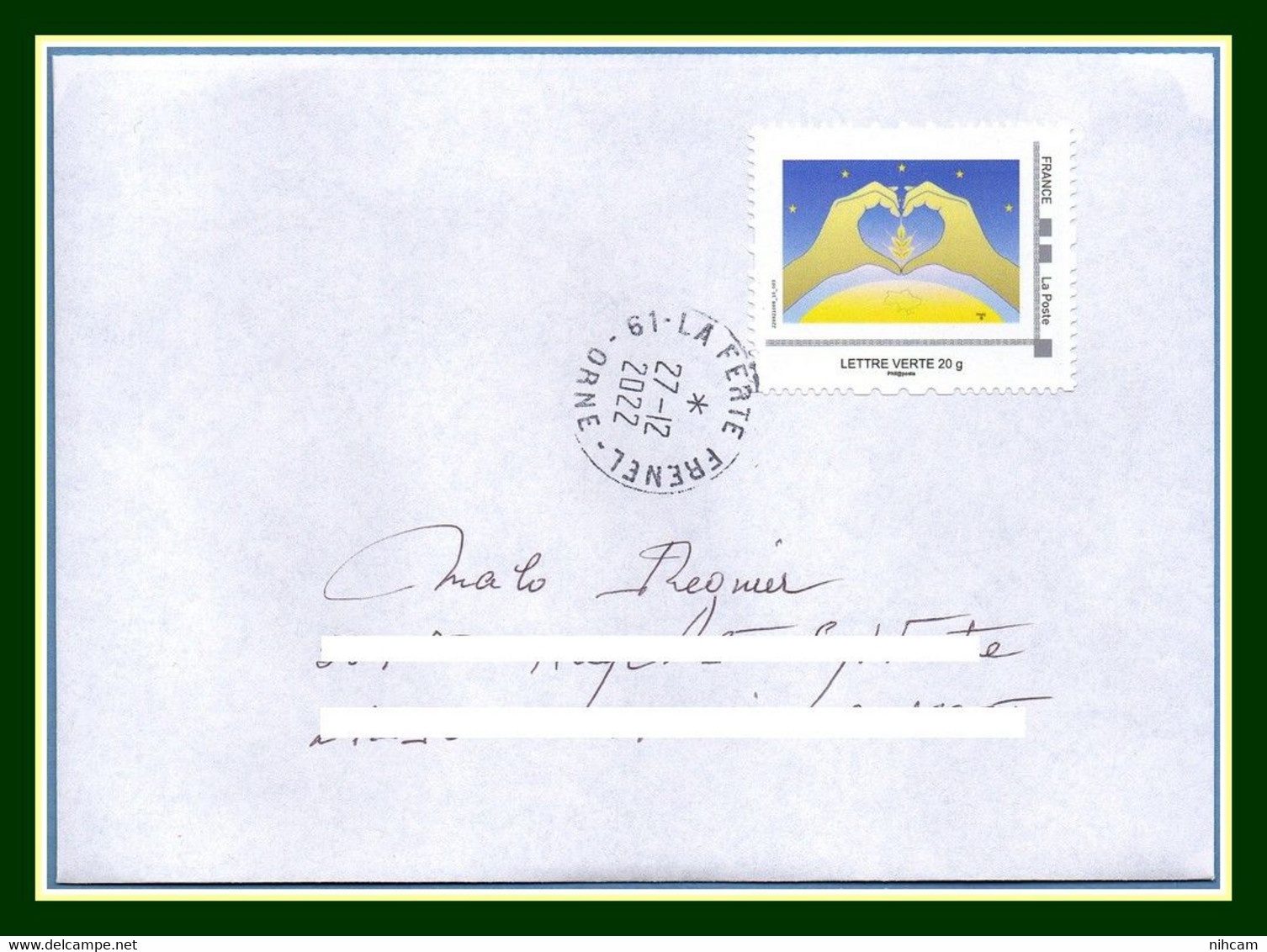 Montimbramoi Du Collector UKRAINE 2022 / Lettre (R) - Lettres & Documents
