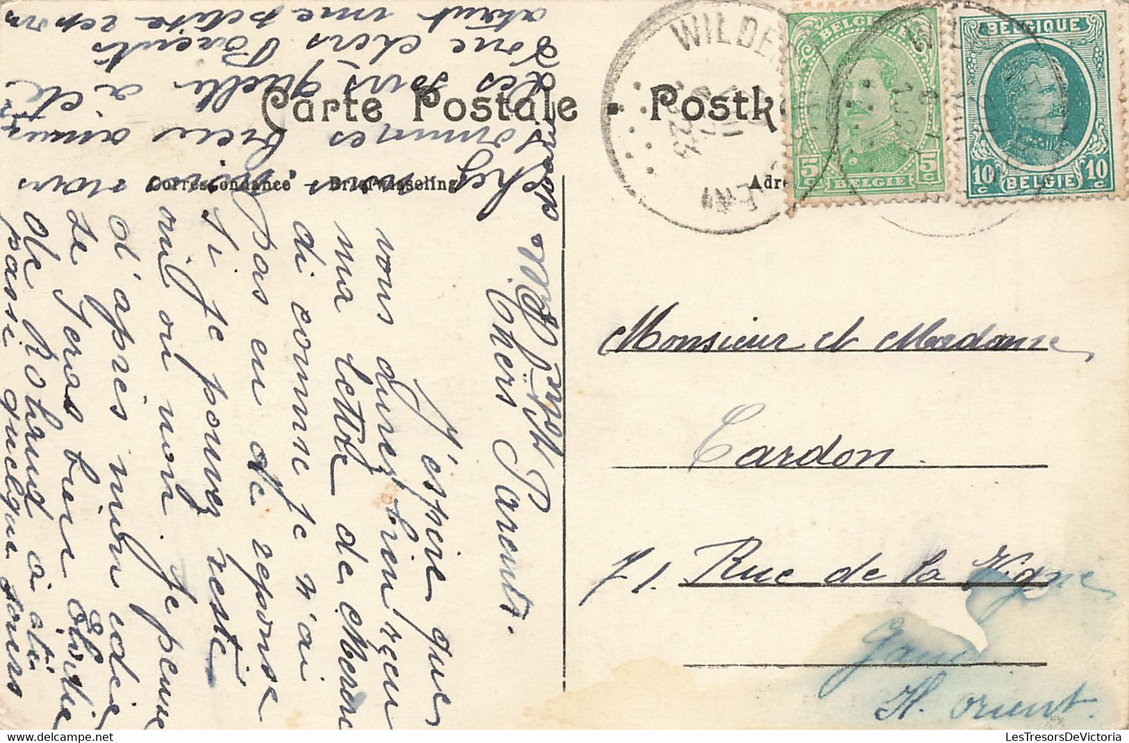 Belgique - Widert - Dorpzicht - Phot. F. Hoelen - Animé - Oblitéré 1926 - Carte Postale Ancienne - Essen