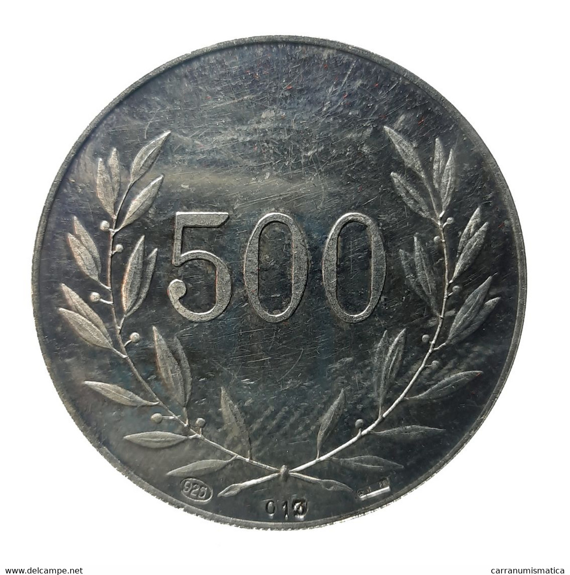 [NC] CASINO CHAMONIX - GETTONE / MEDAGLIA - 500 - ARGENTO - 25 Gr 40 Mm (nc8358) - Casino