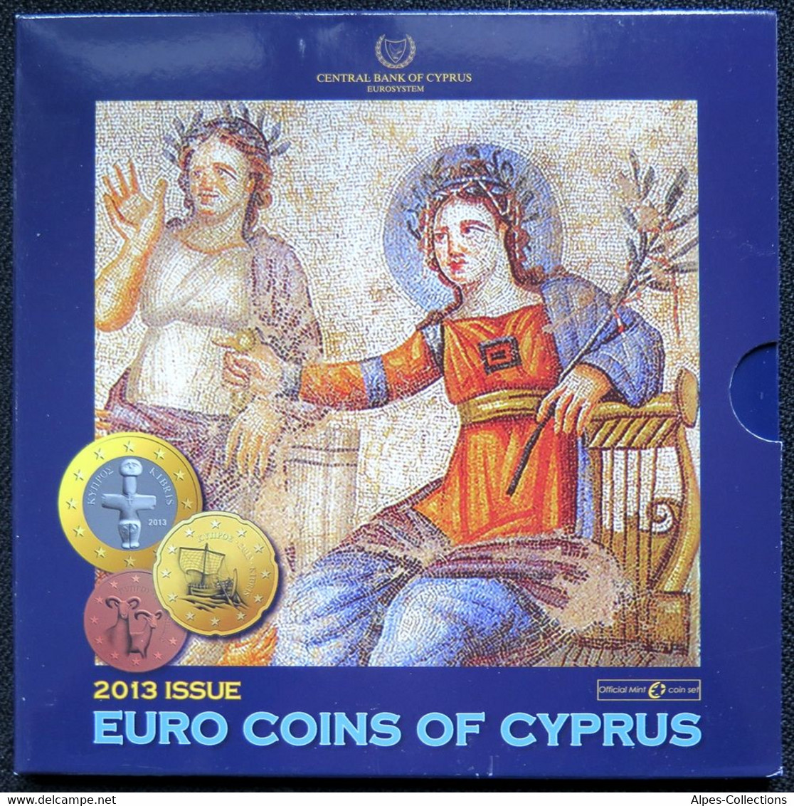 CHX2013.1 - COFFRET BU CHYPRE - 2013 - 1 Cent à 2 Euros - Cyprus