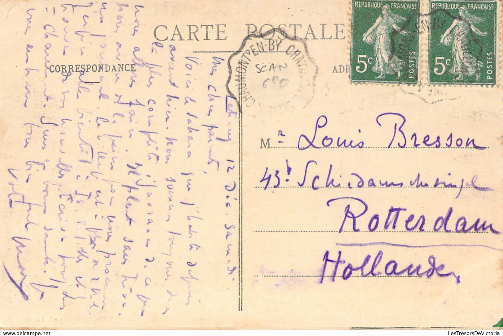 FRANCE - 52 - LATRECEY - Vue Générale - Carte Postale Ancienne - Other & Unclassified