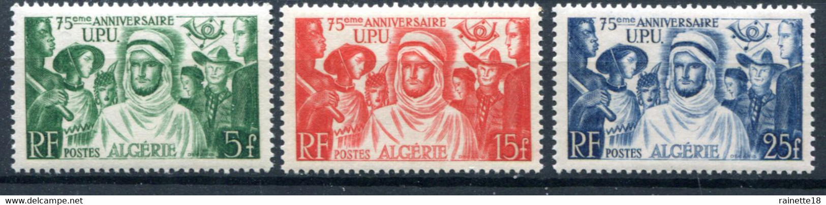 Algérie        276/278 **   U.P.U - Ongebruikt