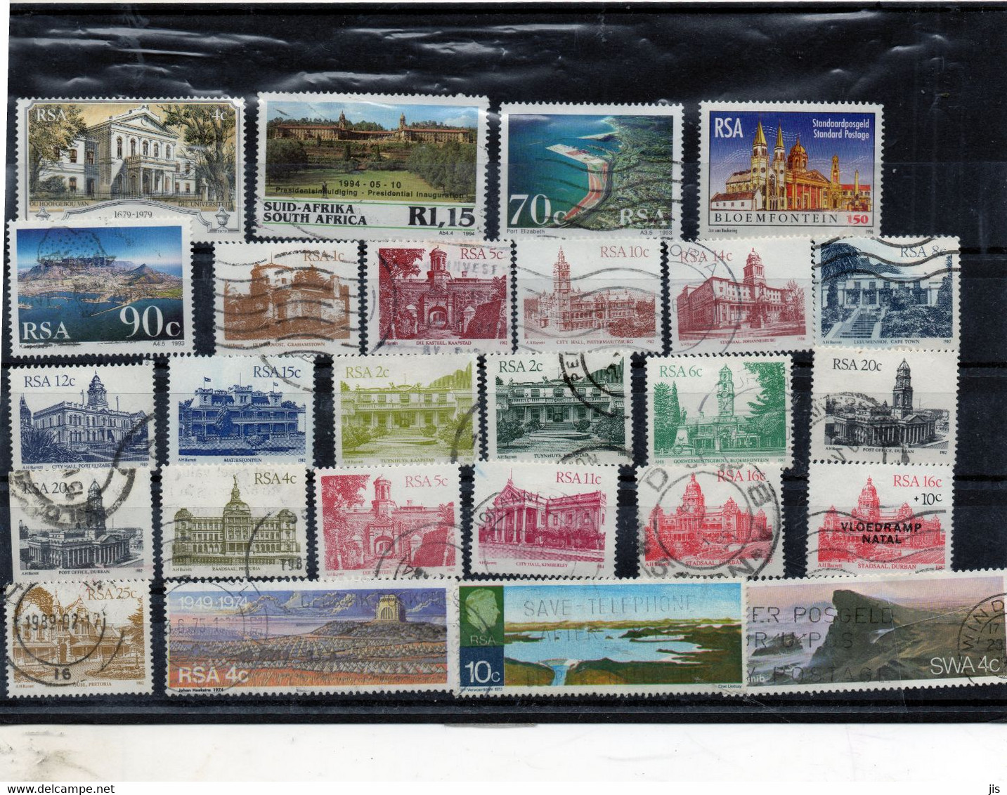 AFRIQUE DU SUD lot de plus de 310 timbres oblitérés différents dont anciens