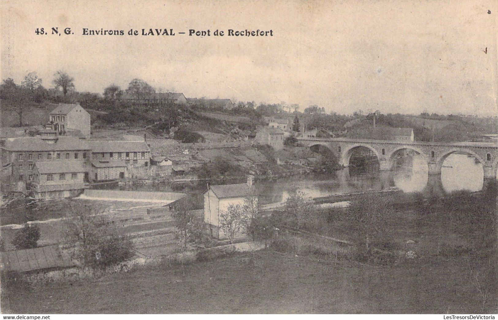 FRANCE - 53 - LAVAL - Pont De Rochefort - Carte Postale Ancienne - Laval