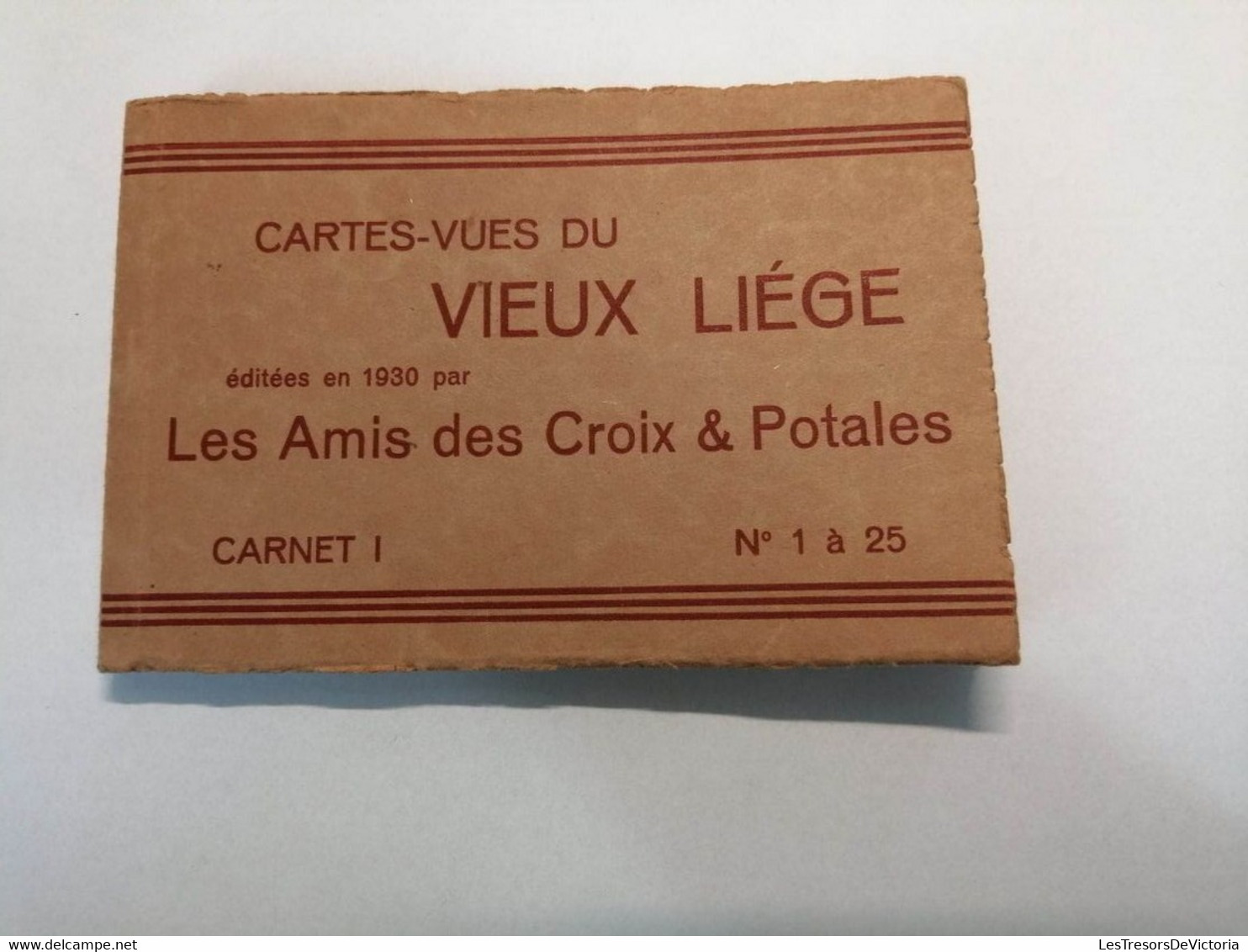 Belgique -Liège - Lot De 4 Carnets édités En 1930 Par Les Amis Des Croix Et Postales - Complets - Carte Postale Ancienne - Autres & Non Classés