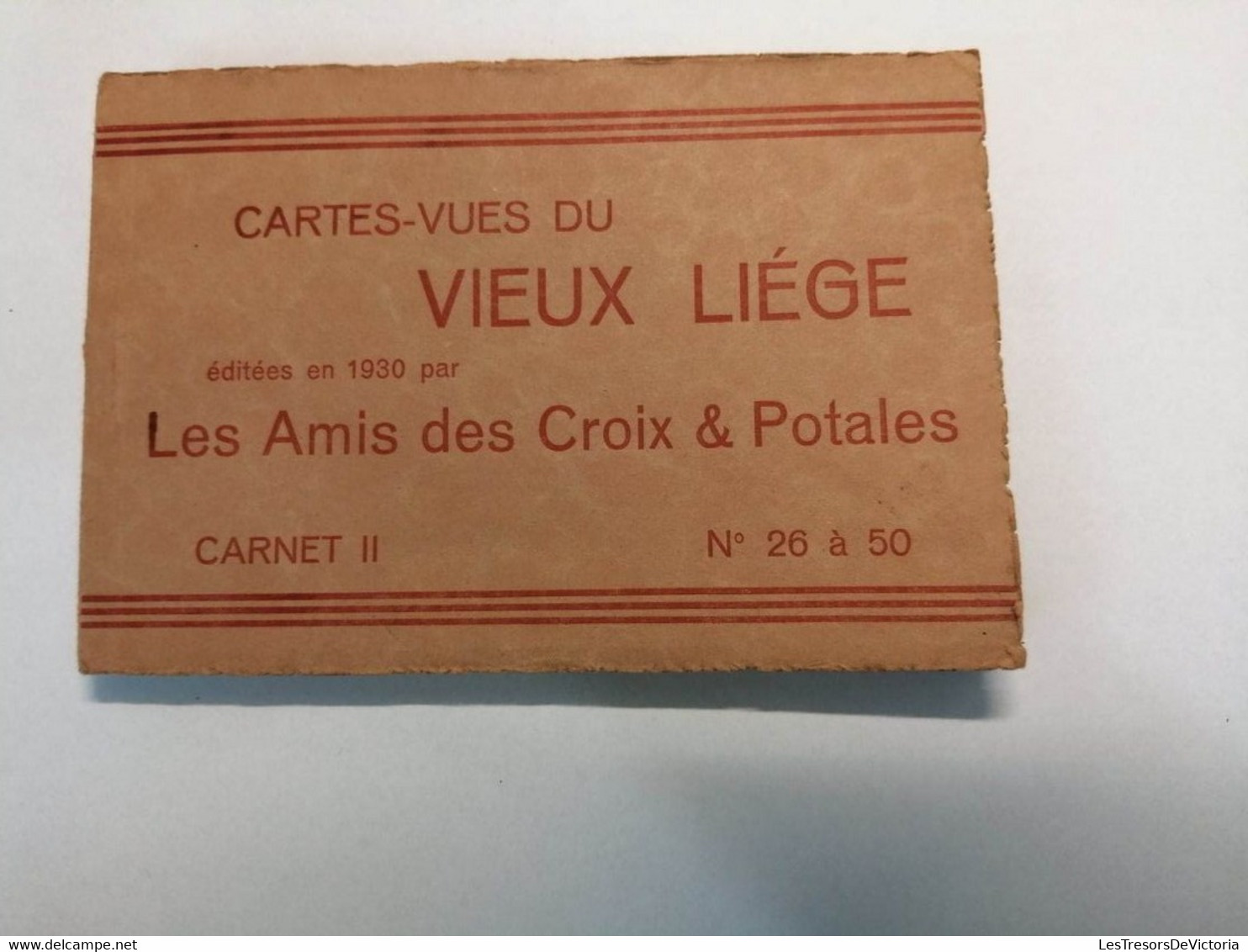 Belgique -Liège - Lot De 4 Carnets édités En 1930 Par Les Amis Des Croix Et Postales - Complets - Carte Postale Ancienne - Other & Unclassified