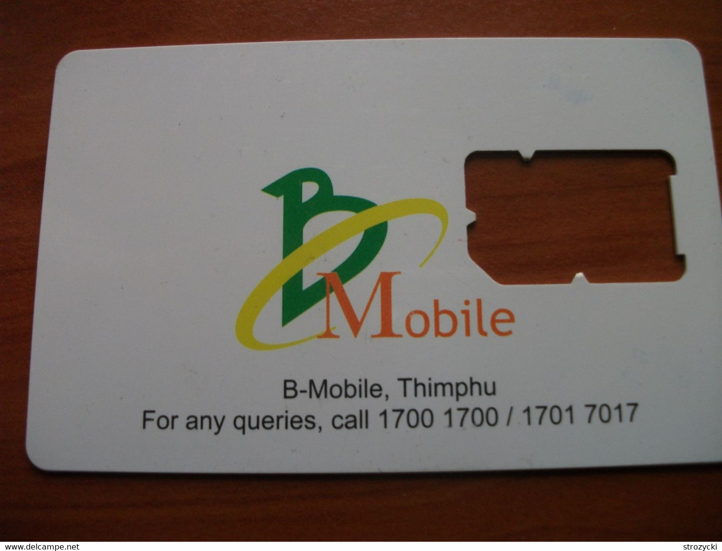 Bhutan - BMobile - GSM SIM - Bhutan
