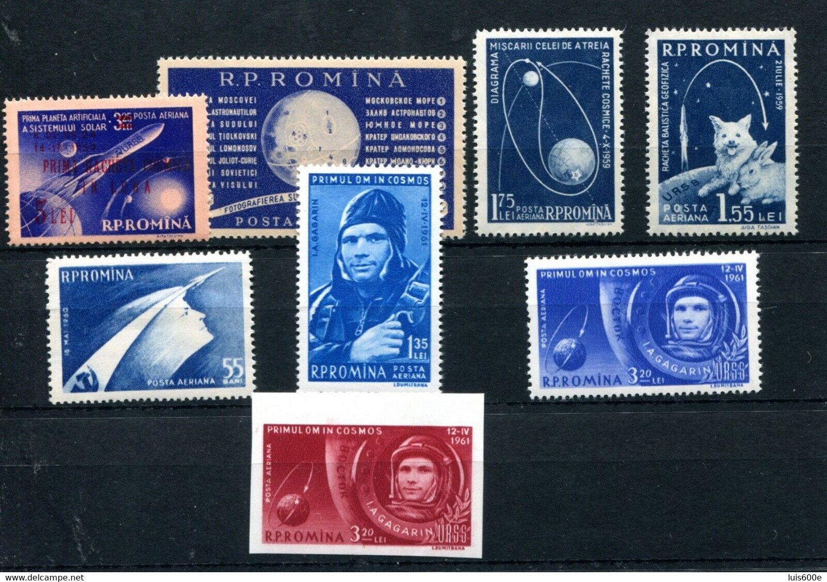 1959.RUMANIA.OFERTA LOTE SELLOS AEREOS.NUEVOS**/*(MH).CATALOGO 62€ - Unused Stamps