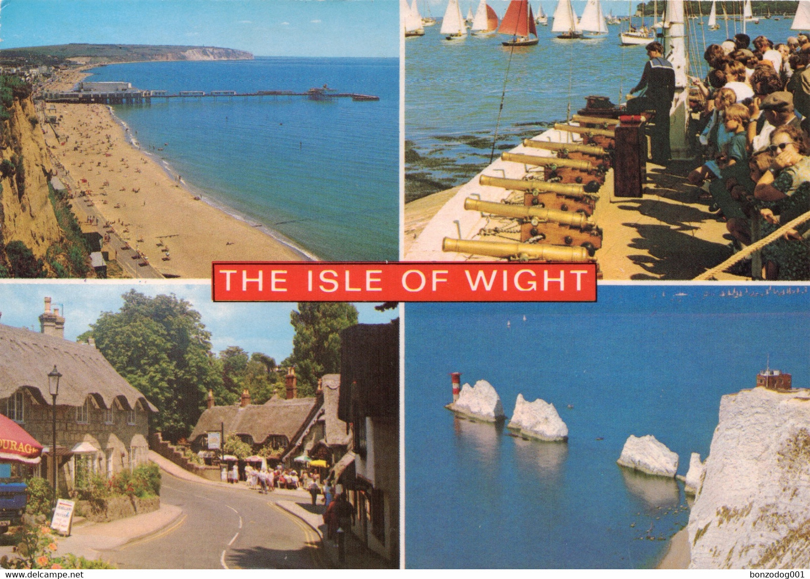 Isle Of Wight Multiview. Sandown, Cowes, Shanklin - Cowes