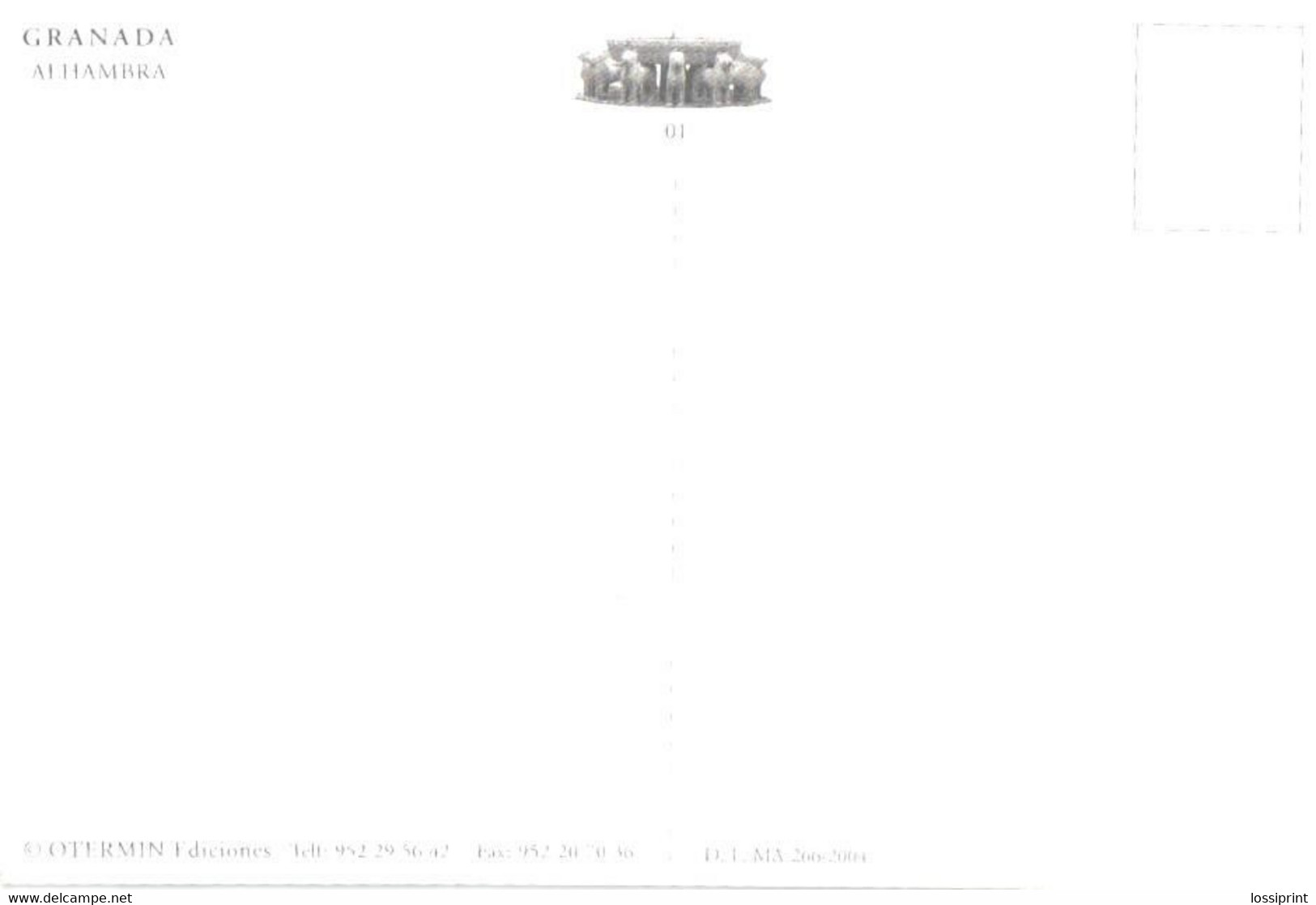 Spain:Granada, Alhambra Castle Overview - Granada