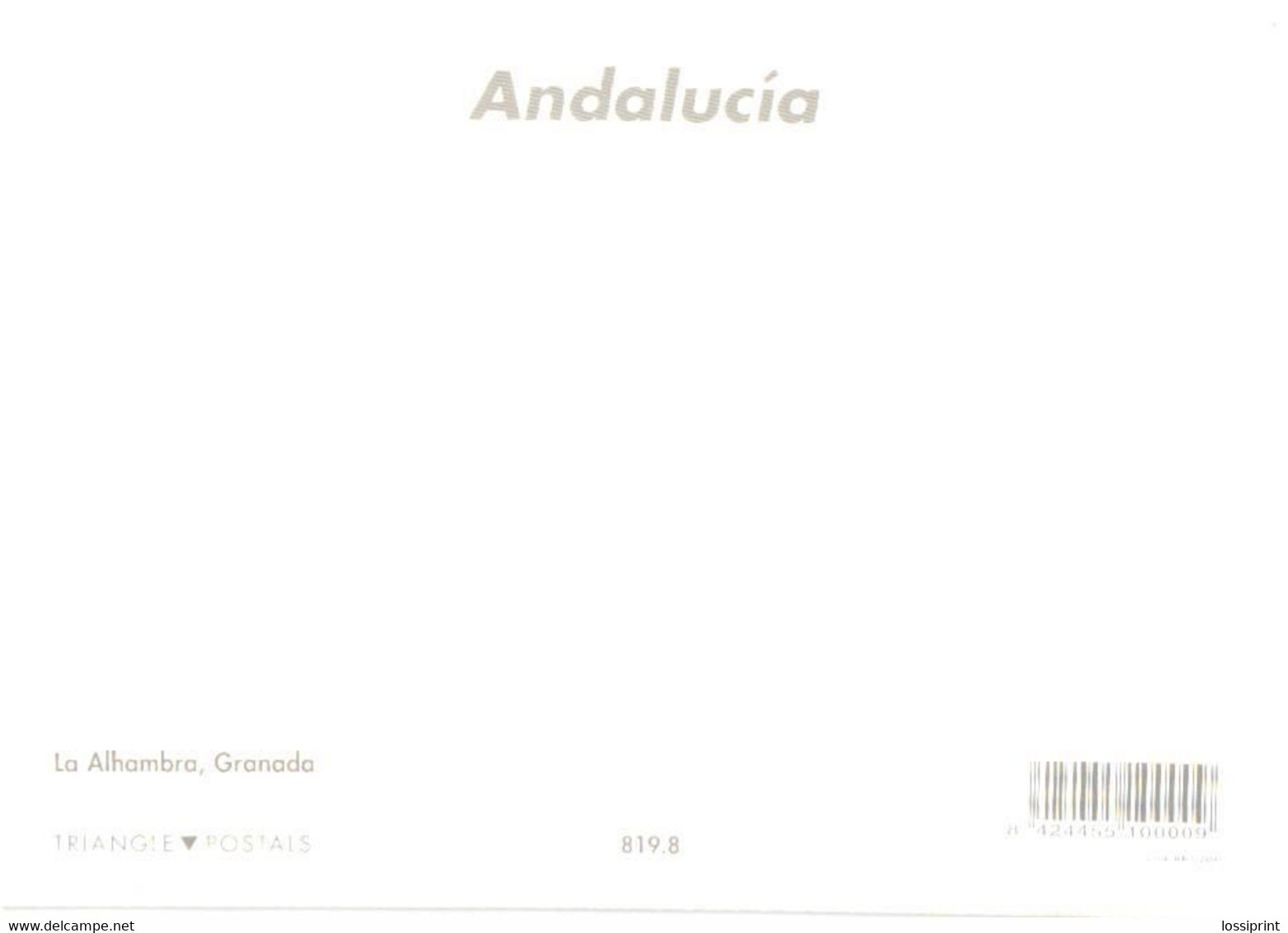 Spain:Granada, Alhambra Castle - Granada