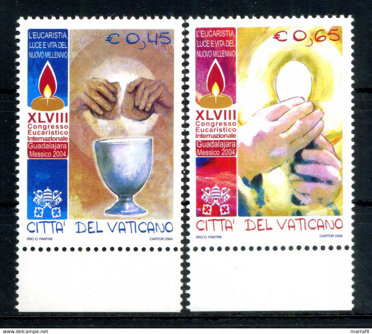 2004 VATICANO SET MNH ** - Nuevos