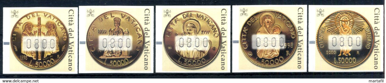 2001 VATICANO SERIE COMPLETA MNH ** - Unused Stamps