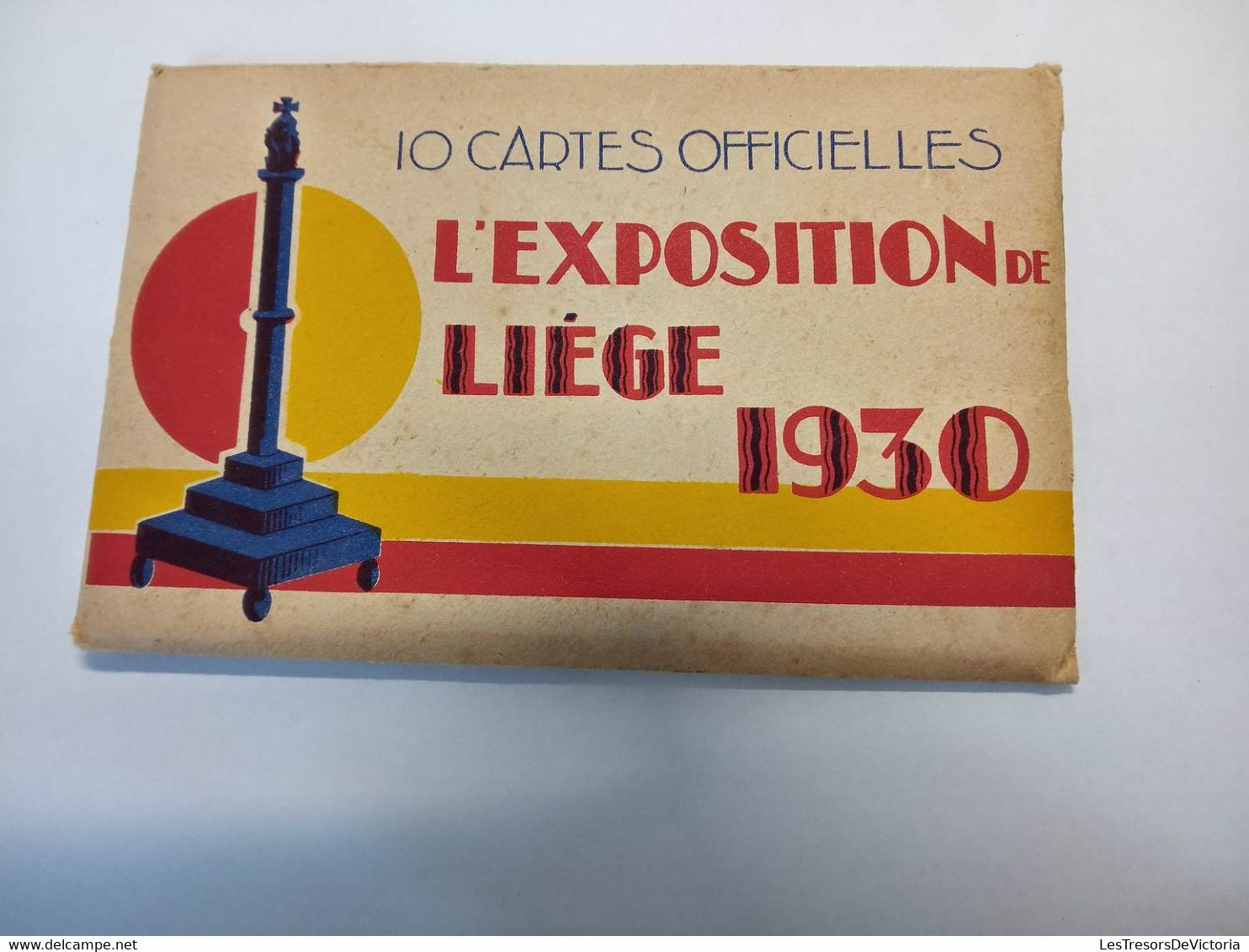 Belgique - Liège - Lot De 4 Carnets De Cartes - L'exposition De Liège 1930  - Complet - Carte Postale Ancienne - Inondazioni