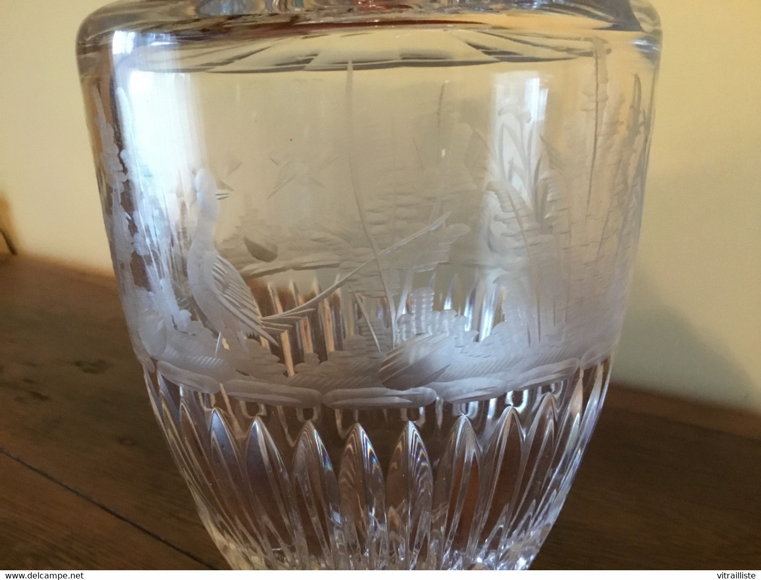 Superbe Carafe En Cristal De Bohème ( + De 60 Ans ) - Glass & Crystal