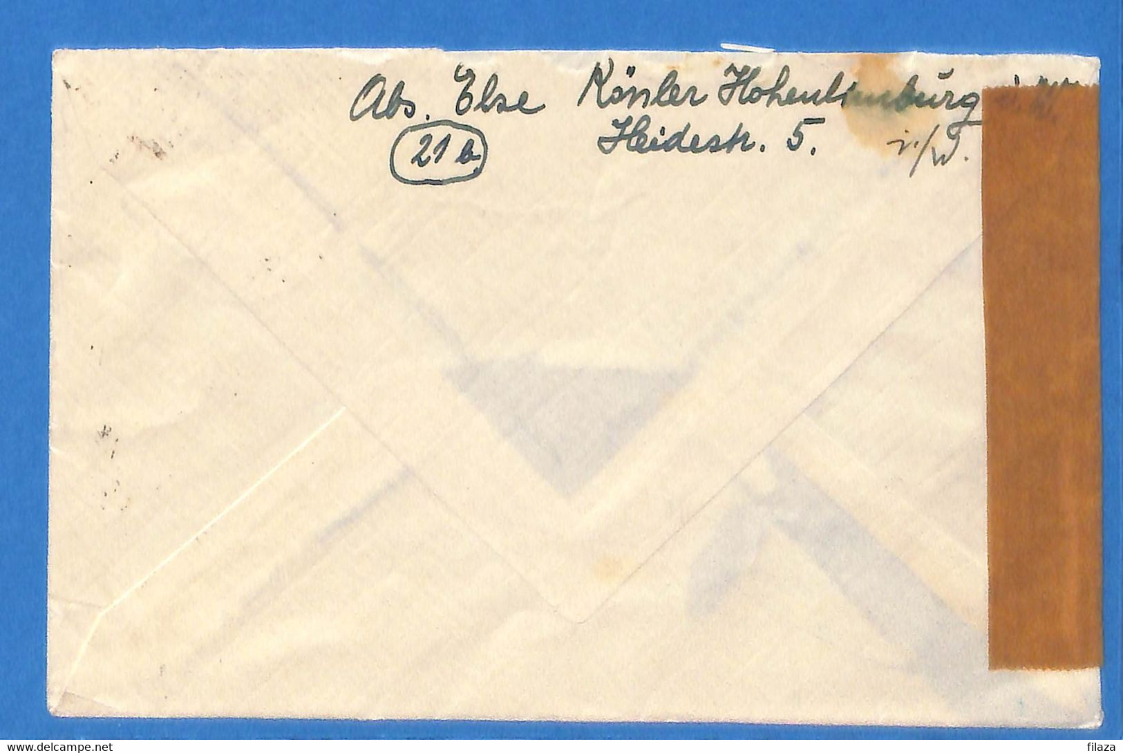 Allemagne Republique Federale 1951 Lettre Avec Censure De Hohenlimburg (G13855) - Other & Unclassified