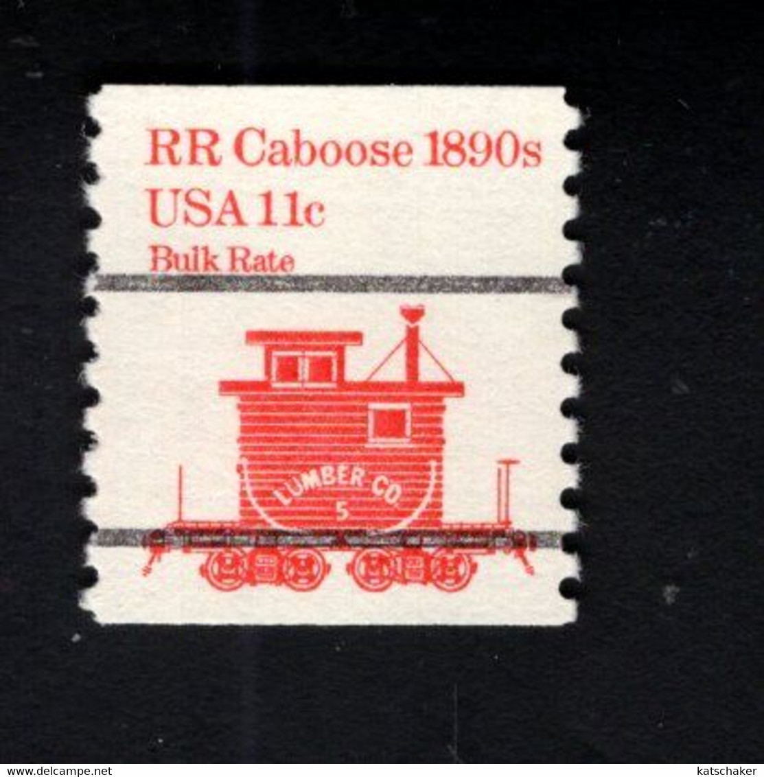 252468636  1991 (XX) SCOTT 1905A POSTFRIS MINT NEVER HINGED  - TRANSPORTATION ISSUE -  RR CABOOSE 1890S PRECANCEL - Rollen