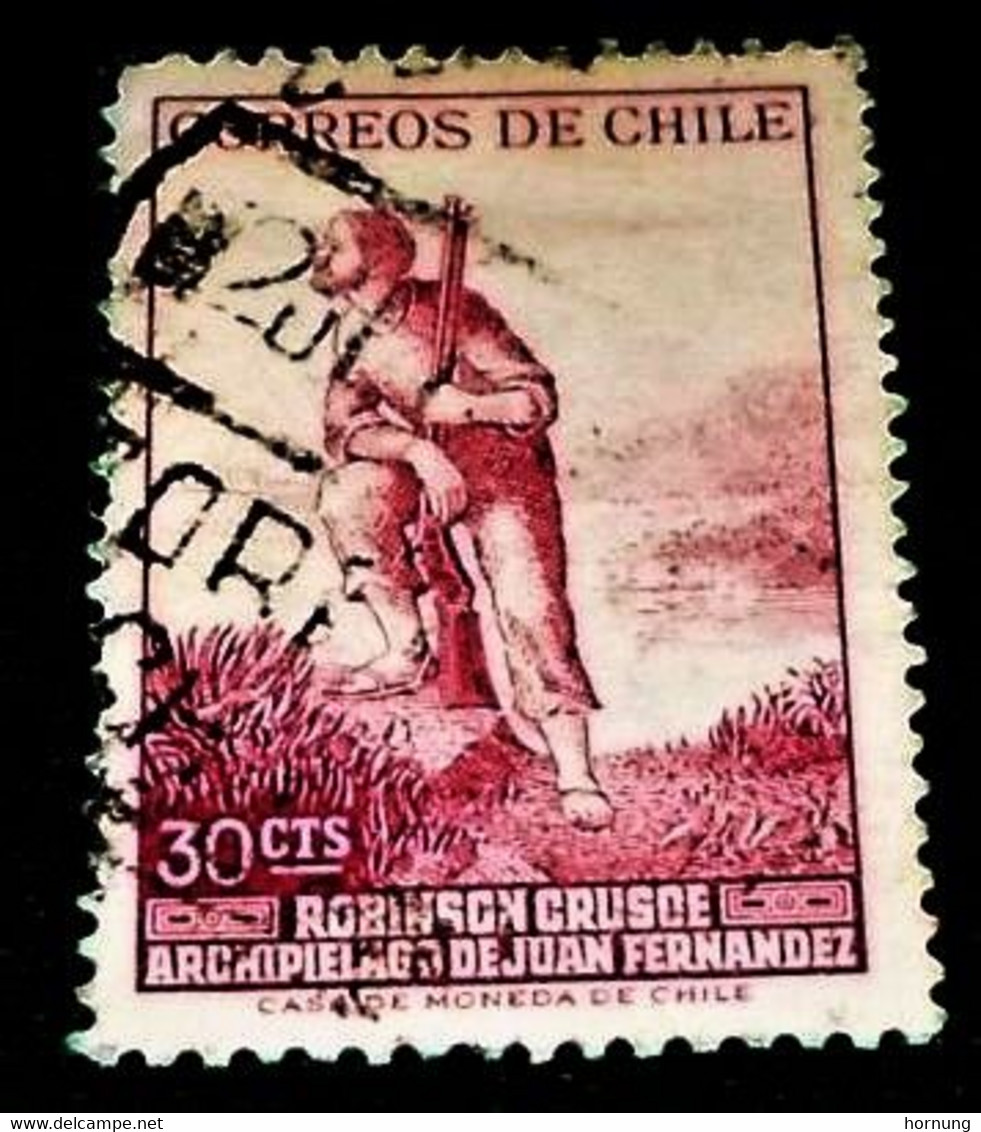 Chile,1965, Robinson Crusoe. Michel # 639 - Ecrivains