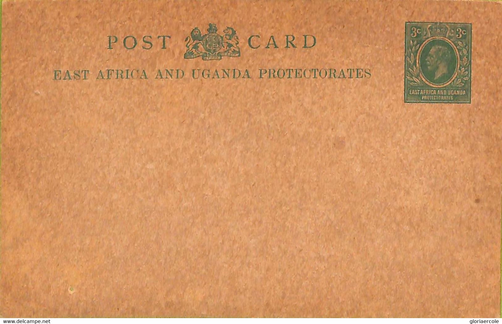 Ac6670 - EAST AFRICA UGANDA - Postal History -  POSTAL STATIONERY CARD - East Africa & Uganda Protectorates