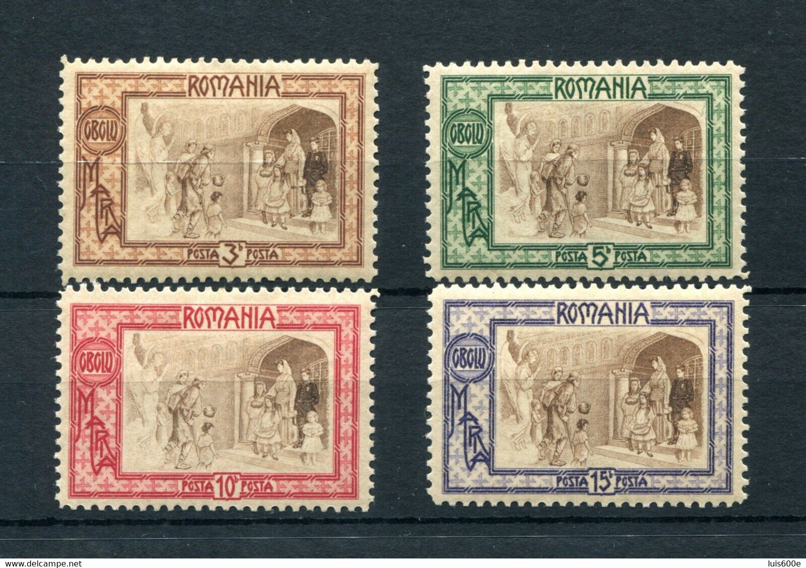 1907.RUMANIA.YVERT 208/06*.NUEVOS CON FIJASELLOS.(MH).CATALOGO 18€ - Unused Stamps