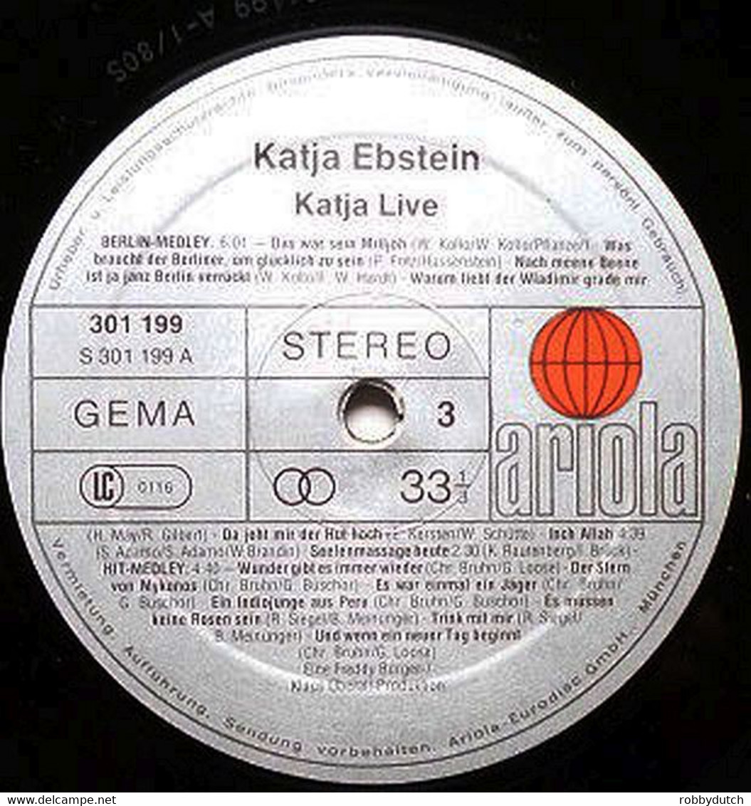 * 2LP *  KATJA EBSTEIN - LIVE (Germany 1980)