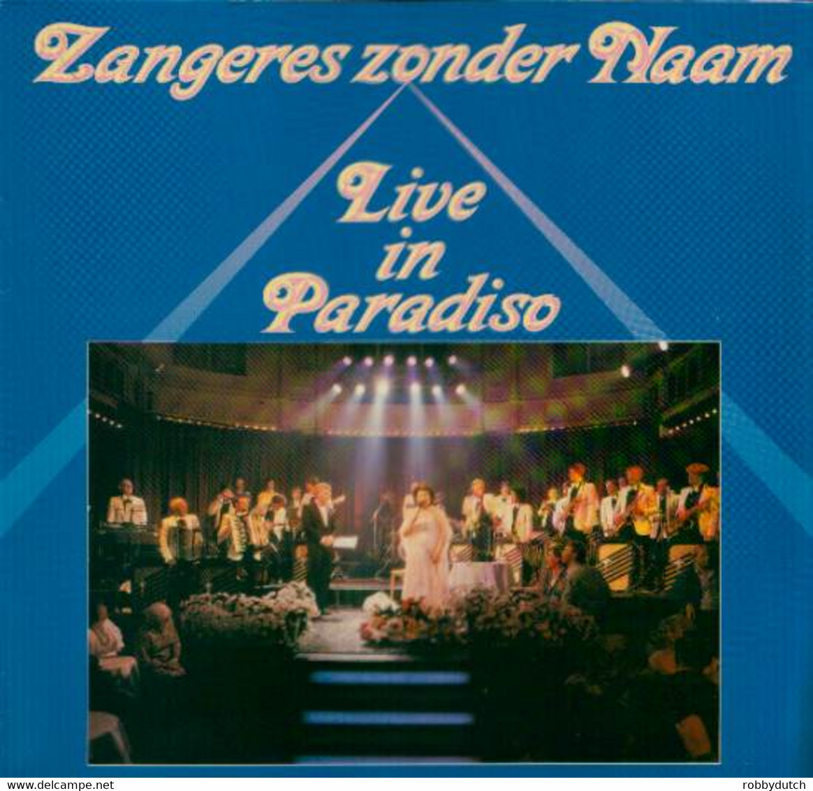 * LP *  ZANGERES ZONDER NAAM - LIVE IN PARADISO (Holland 1986 EX-) - Sonstige - Niederländische Musik